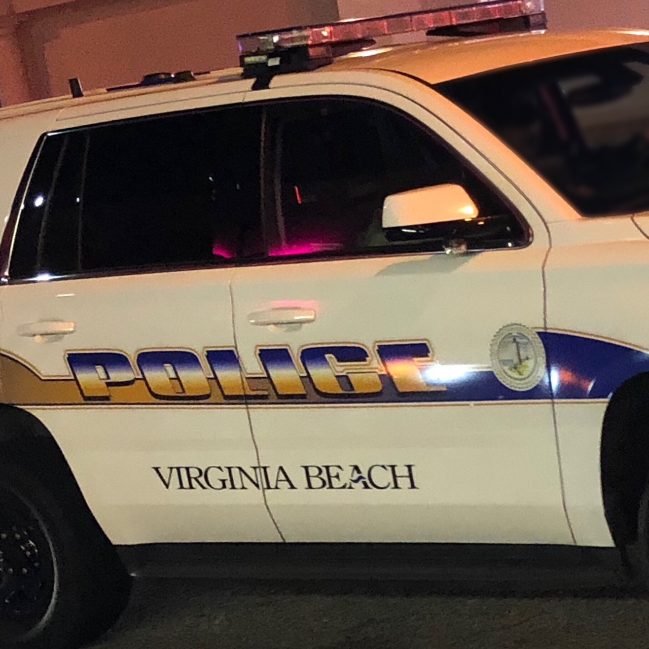 Virginia Beach Police Night Generic Photo