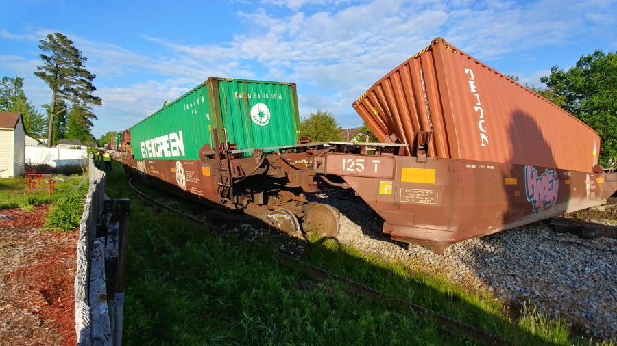Suffolk Train Derailment