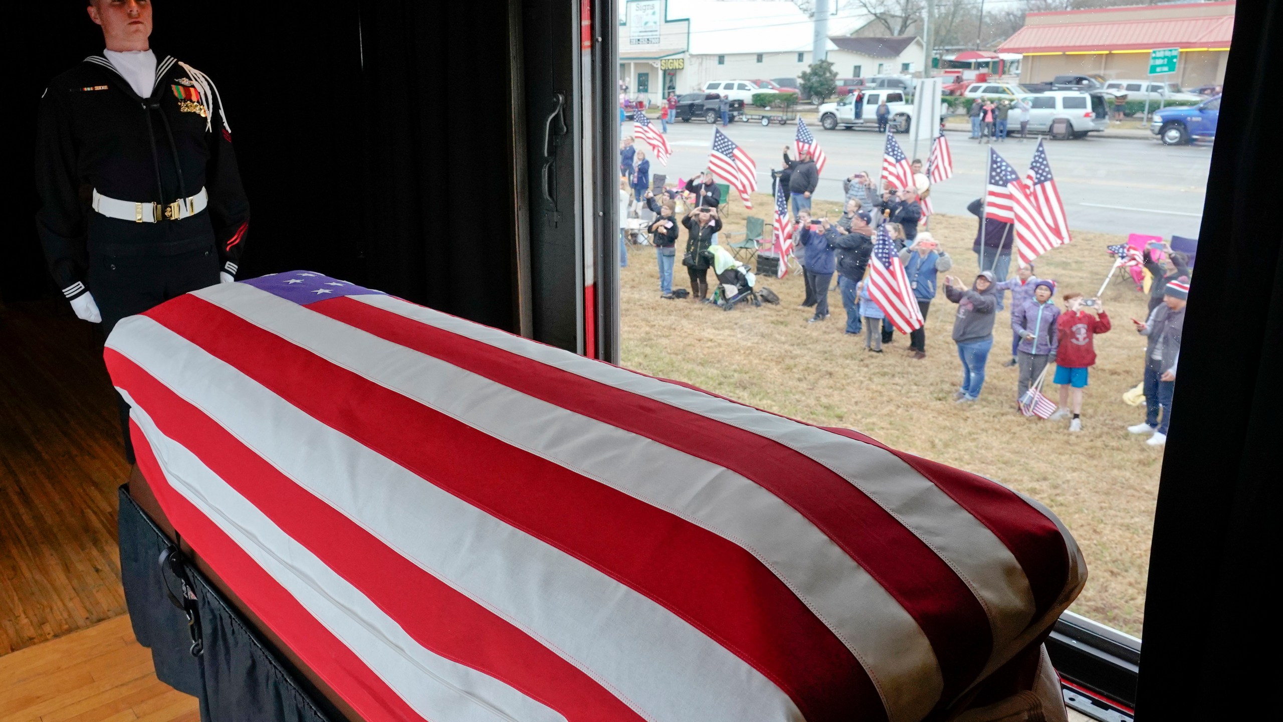 George HW Bush train