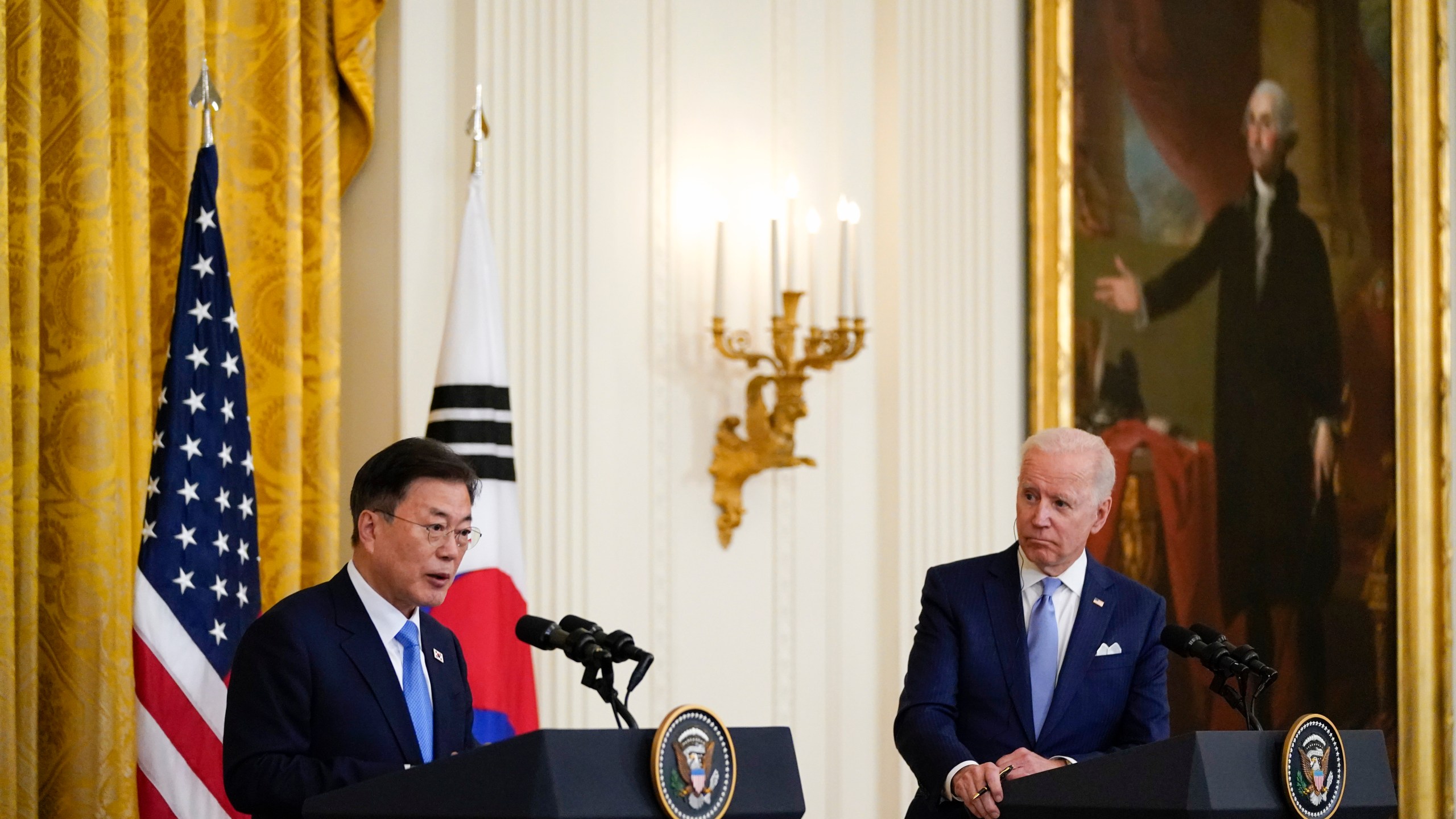 Joe Biden, Moon Jae-in