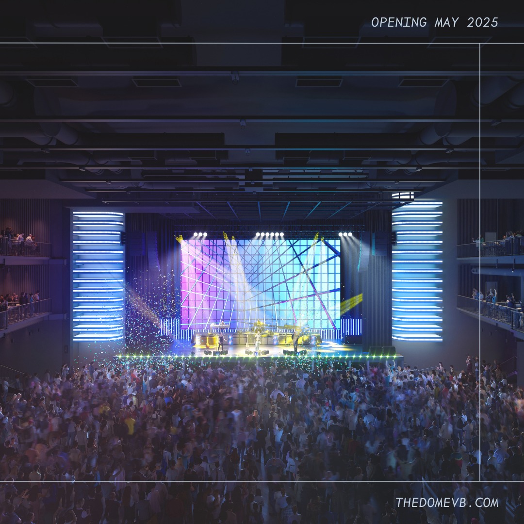 May be an image of lighting and crowd
