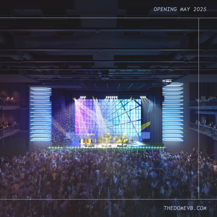 May be an image of lighting and crowd