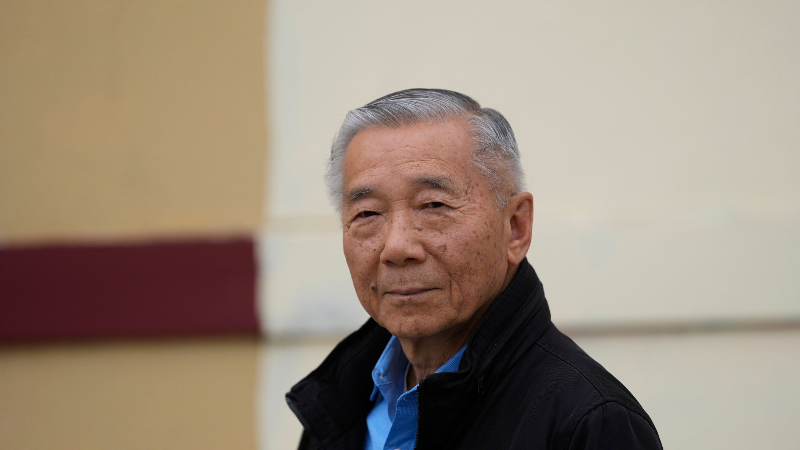 William Fong poses for photos in San Francisco, Wednesday, April 23, 2025. (AP Photo/Jeff Chiu)