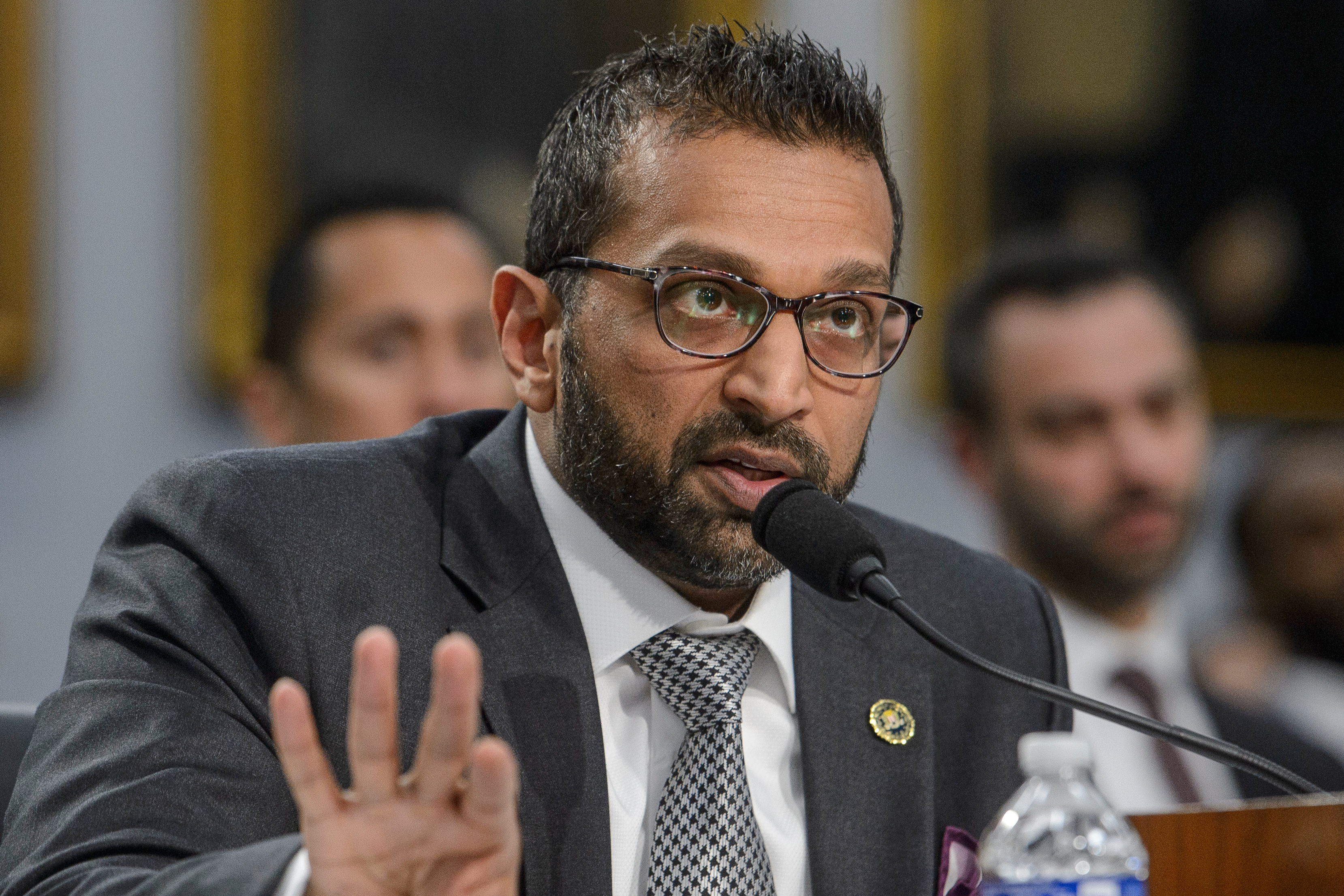 FBI director Kash Patel testifies during a House Committee on Appropriations, Subcommittee on Commerce, Justice, Science, and Related Agencies budget hearing on the Fiscal Year 2026 Request for the Federal Bureau of Investigation, on Capitol Hill, Wednesday, May 7, 2025, in Washington. (AP Photo/Rod Lamkey, Jr.)
