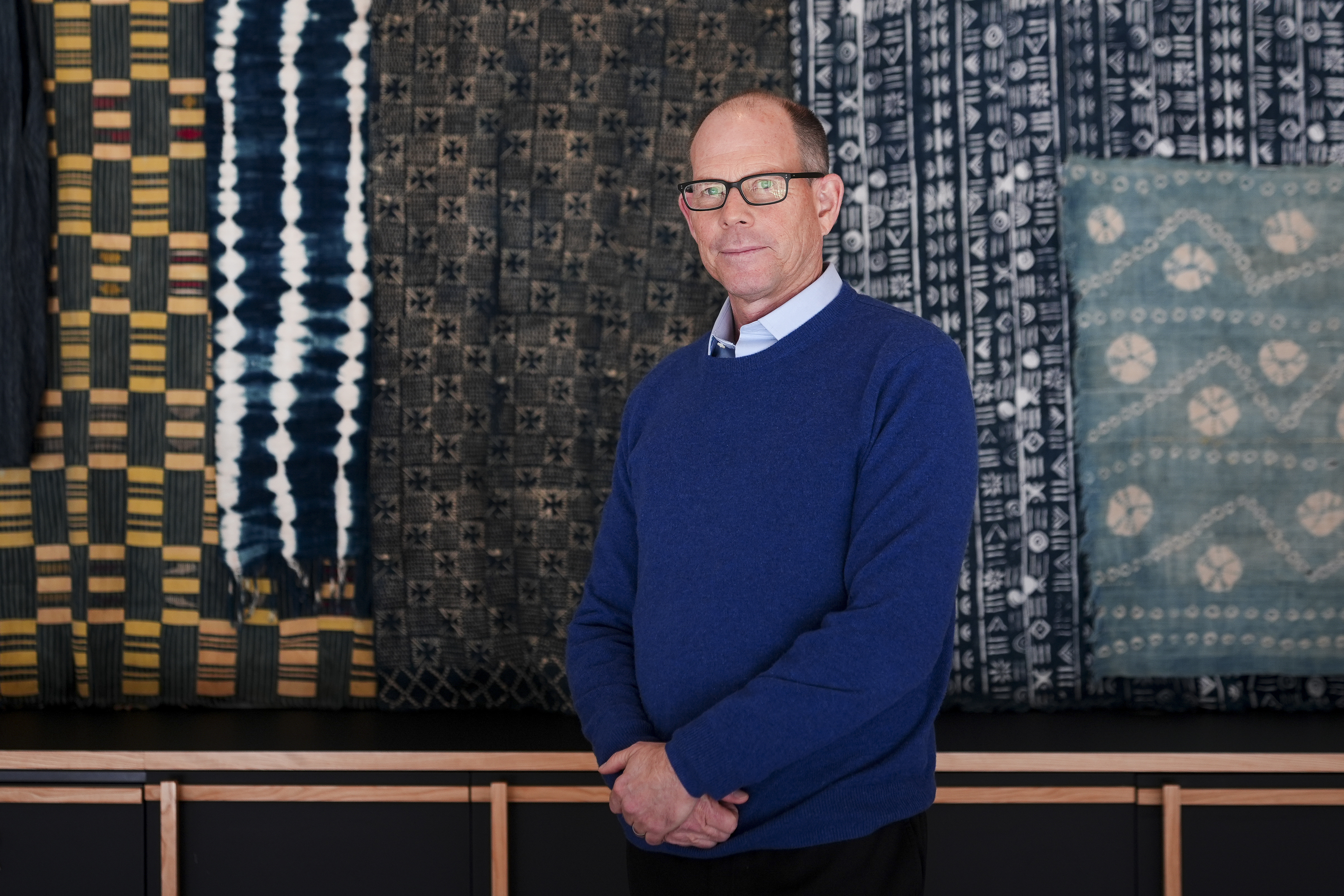 Gates Foundation CEO Mark Suzman poses for a portrait at the Gates Foundation campus Wednesday, Feb. 12, 2025, in Seattle. (AP Photo/Lindsey Wasson)