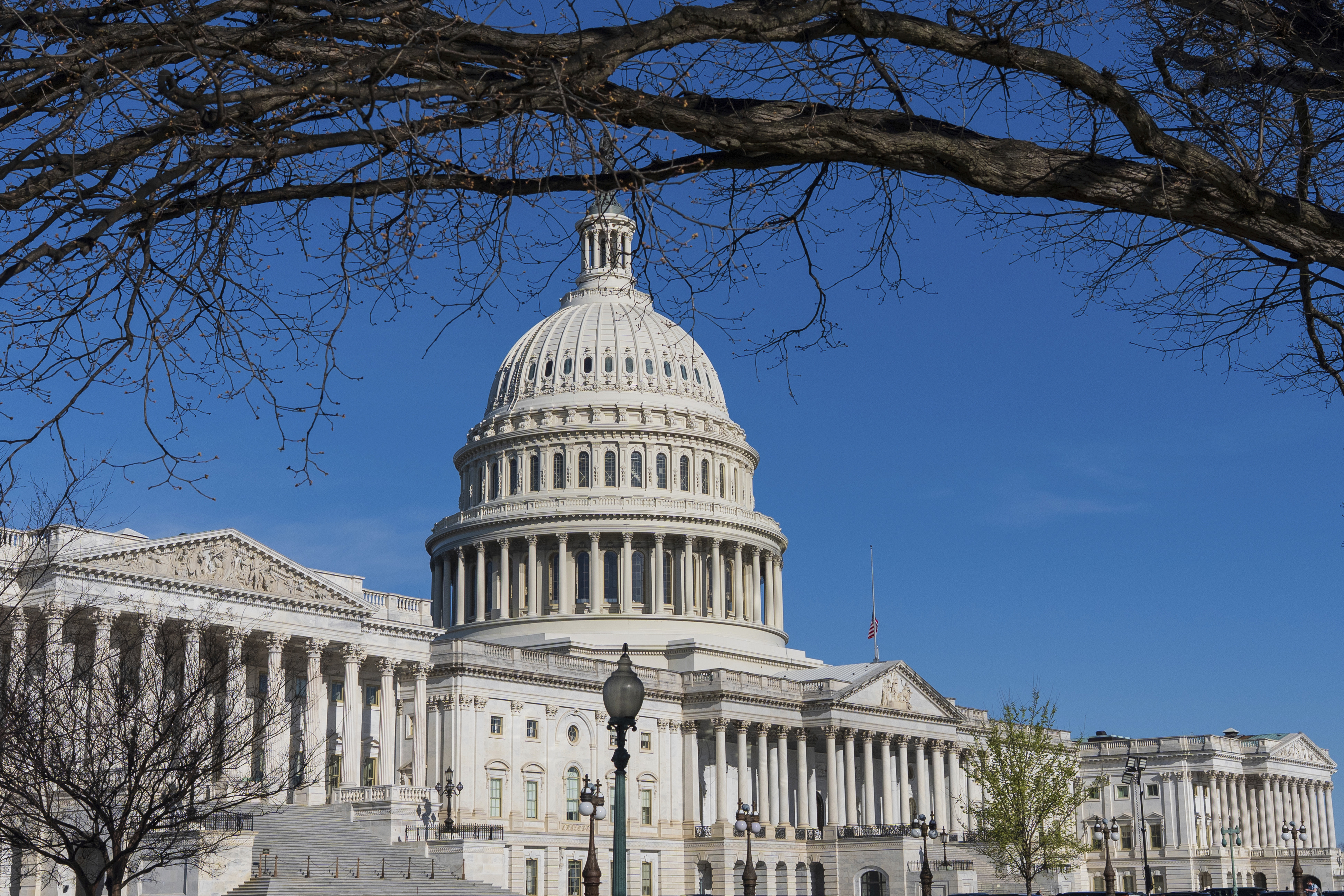 FILE - The Capitol is seen in Washington, March 25, 2025. (AP Photo/J. Scott Applewhite, File)