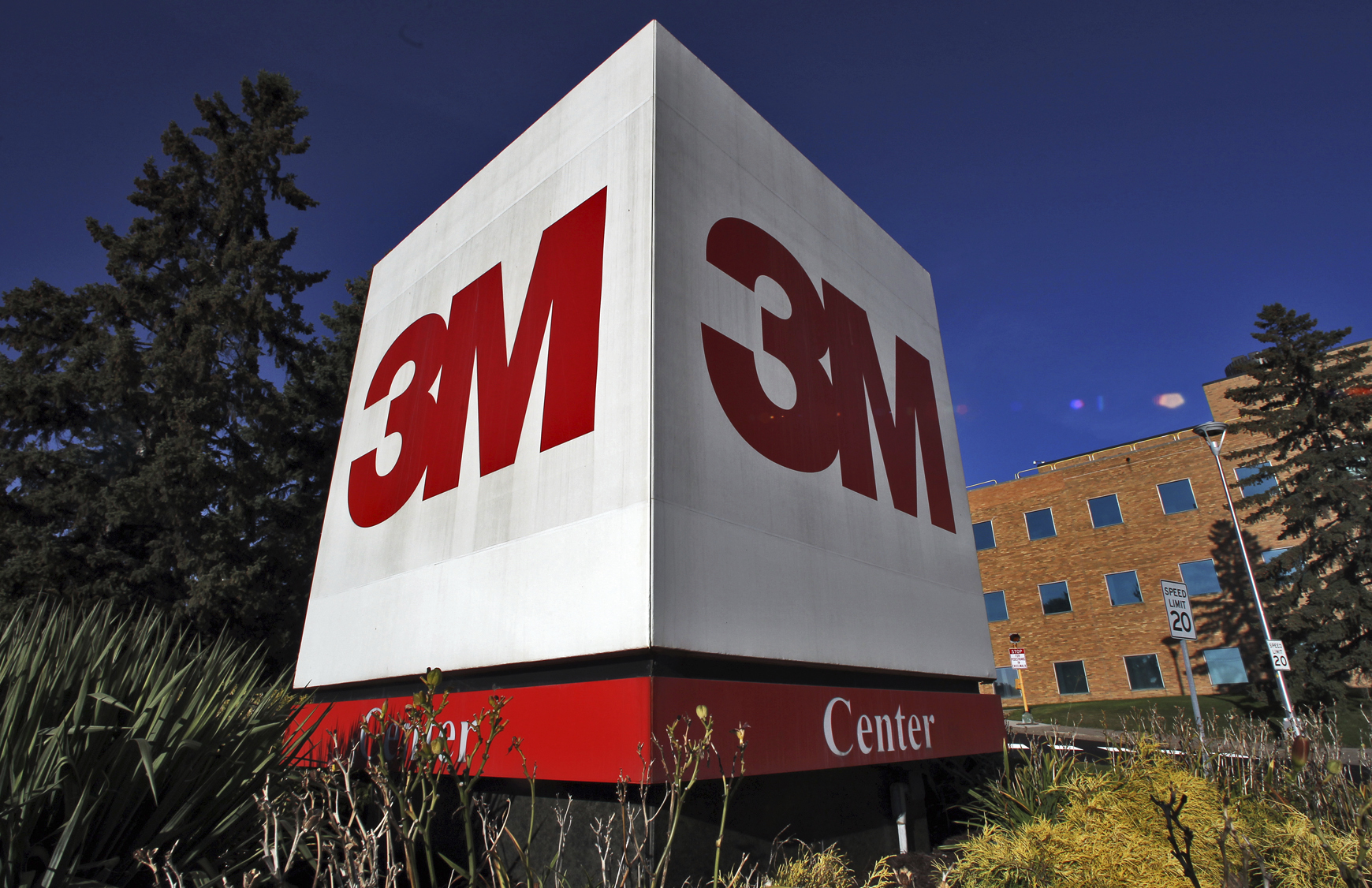FILE - This undated photo shows 3M in St. Paul, Minn. (Marlin Levison/Star Tribune via AP, file)