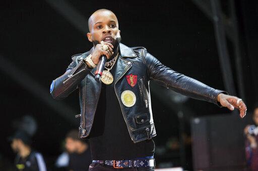 FILE - Rapper Tory Lanez performs at HOT 97 Summer Jam 2018 at MetLife Stadium in East Rutherford, N.J., on June 10, 2018. (Photo by Scott Roth/Invision/AP, File)