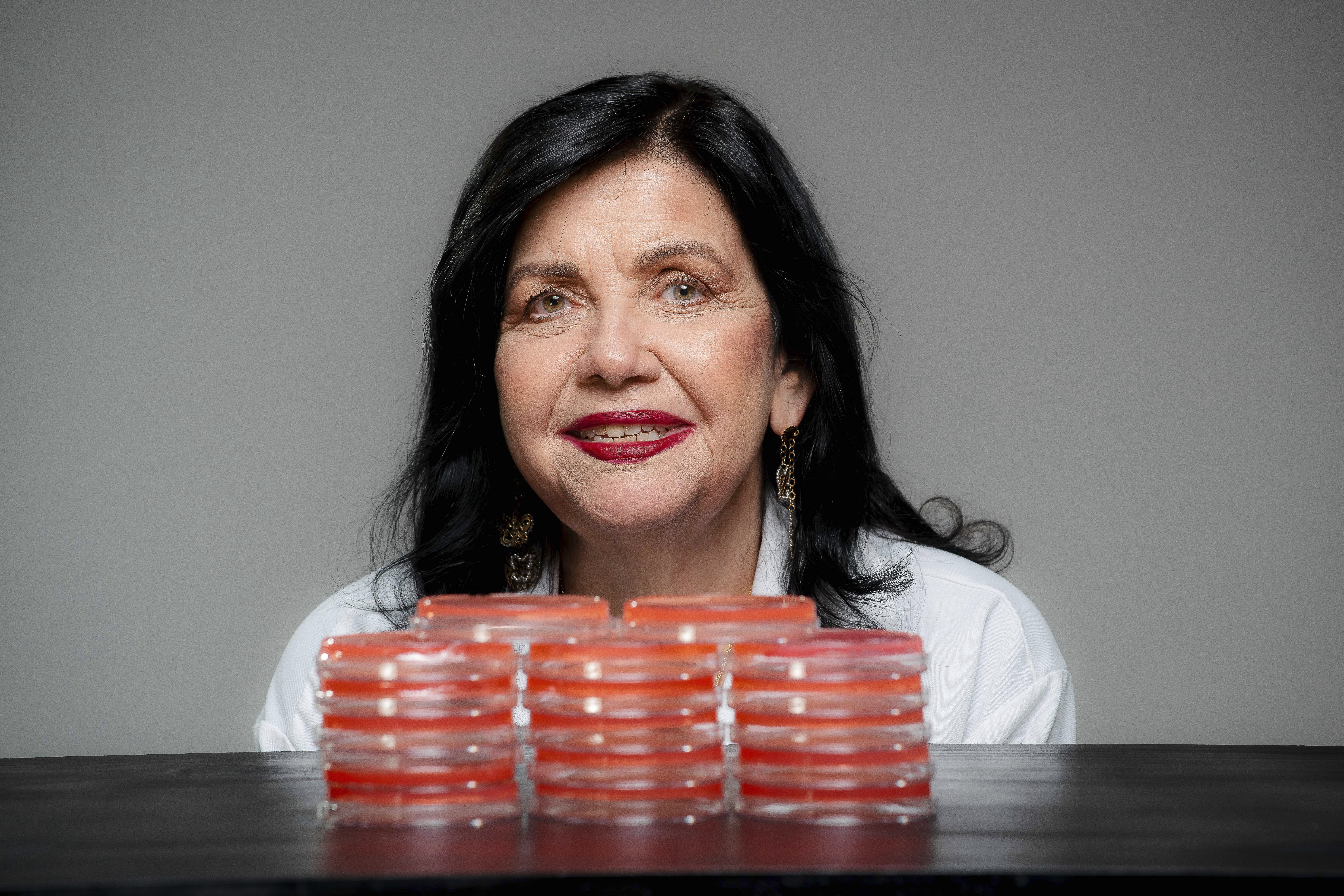 This undated image provided by the World Food Prize, shows Dr. Mariangela Hungria. (Antonio Neto/World Food Prize via AP)
