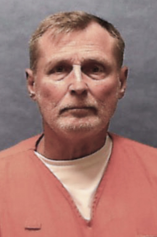 This photo provided by Florida Department of Corrections shows death row inmate Glen Rogers. (Florida Department of Corrections via AP)