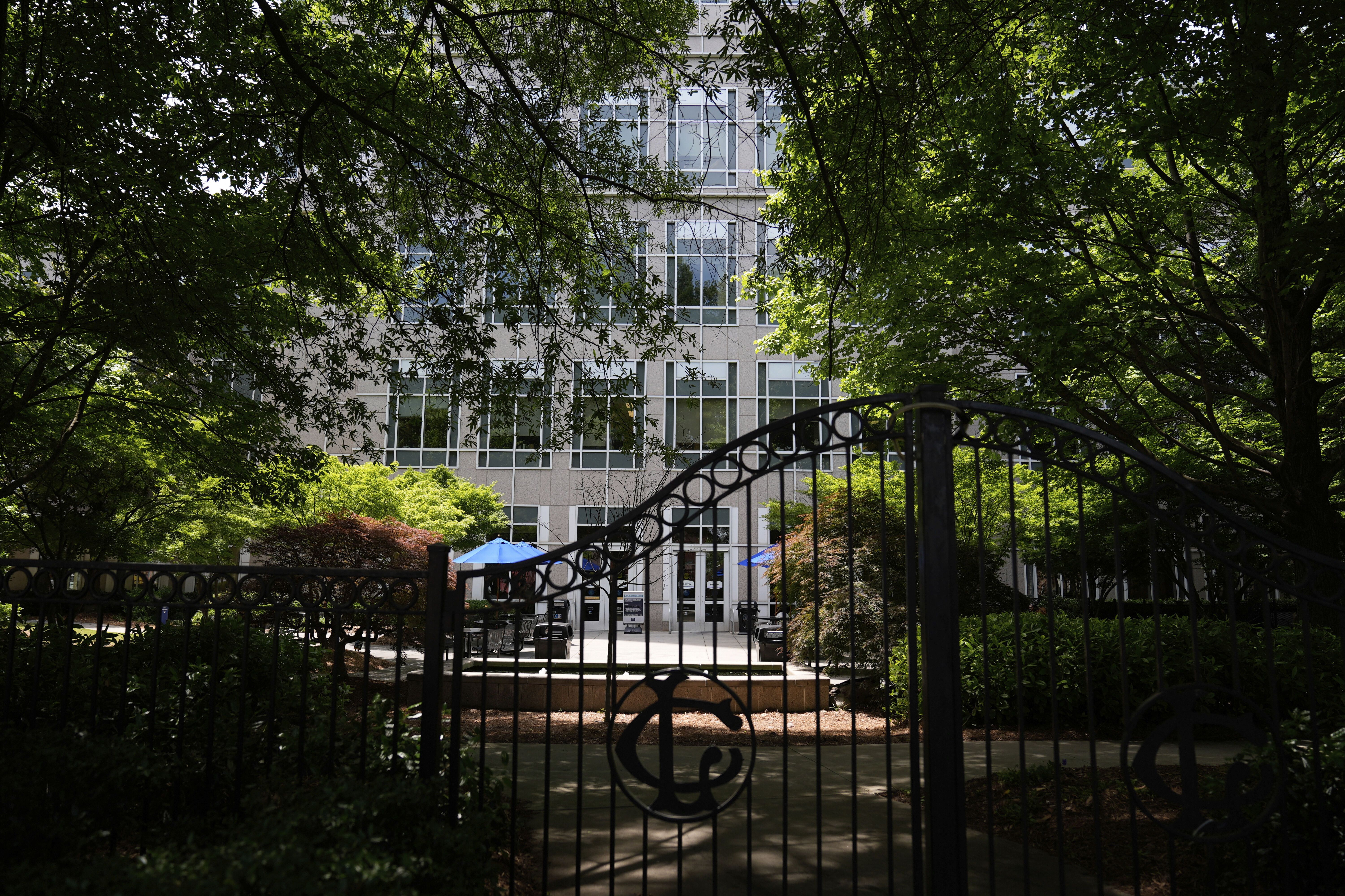 Emory University Hospital Midtown is seen on Thursday, May 15, 2025, in Atlanta. (AP Photo/Brynn Anderson)