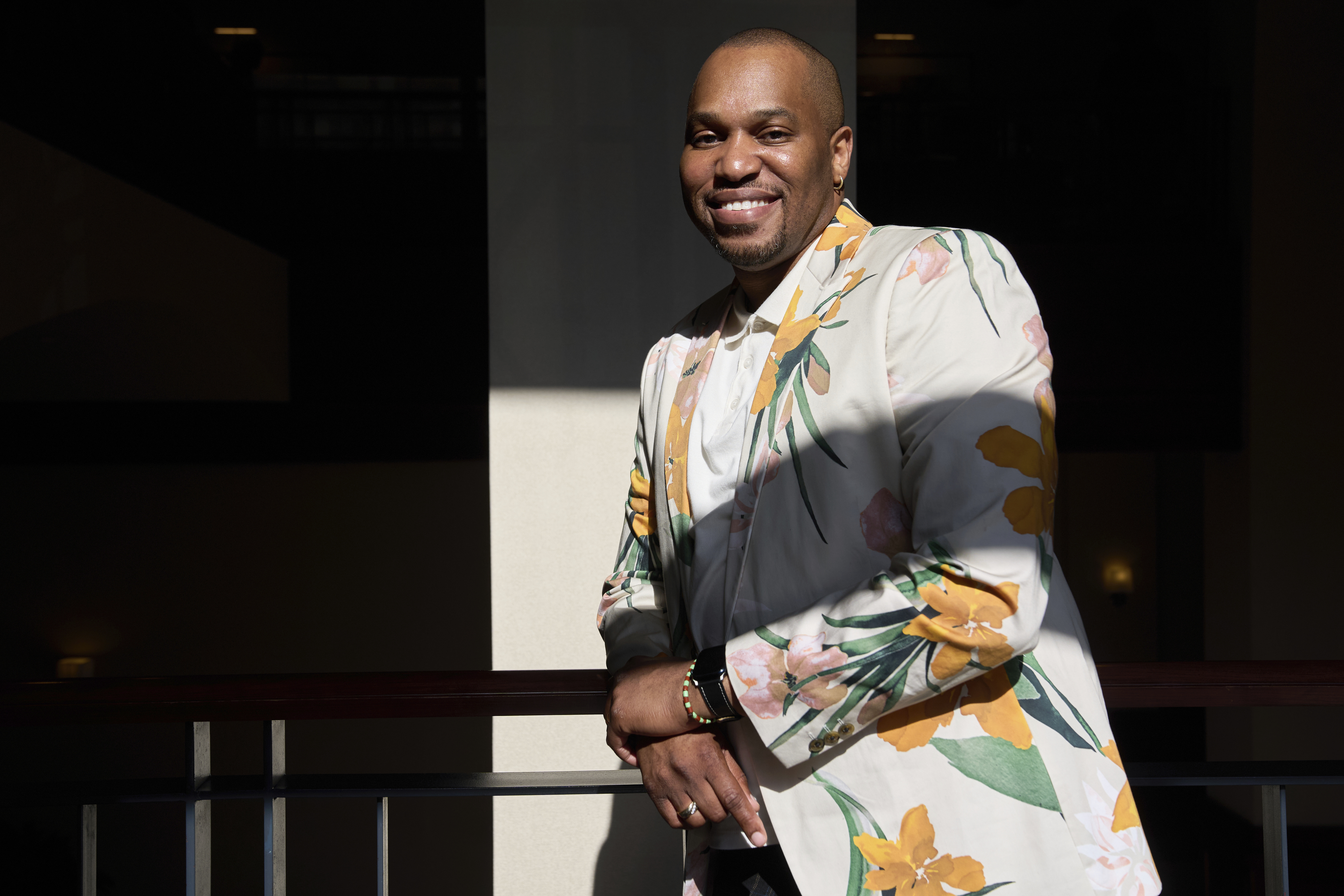 Kenya Hutton, the president and CEO of the Center for Black Equity (CBE), poses for a portrait, Friday, May 23, 2025, in Washington. (AP Photo/Jacquelyn Martin)
