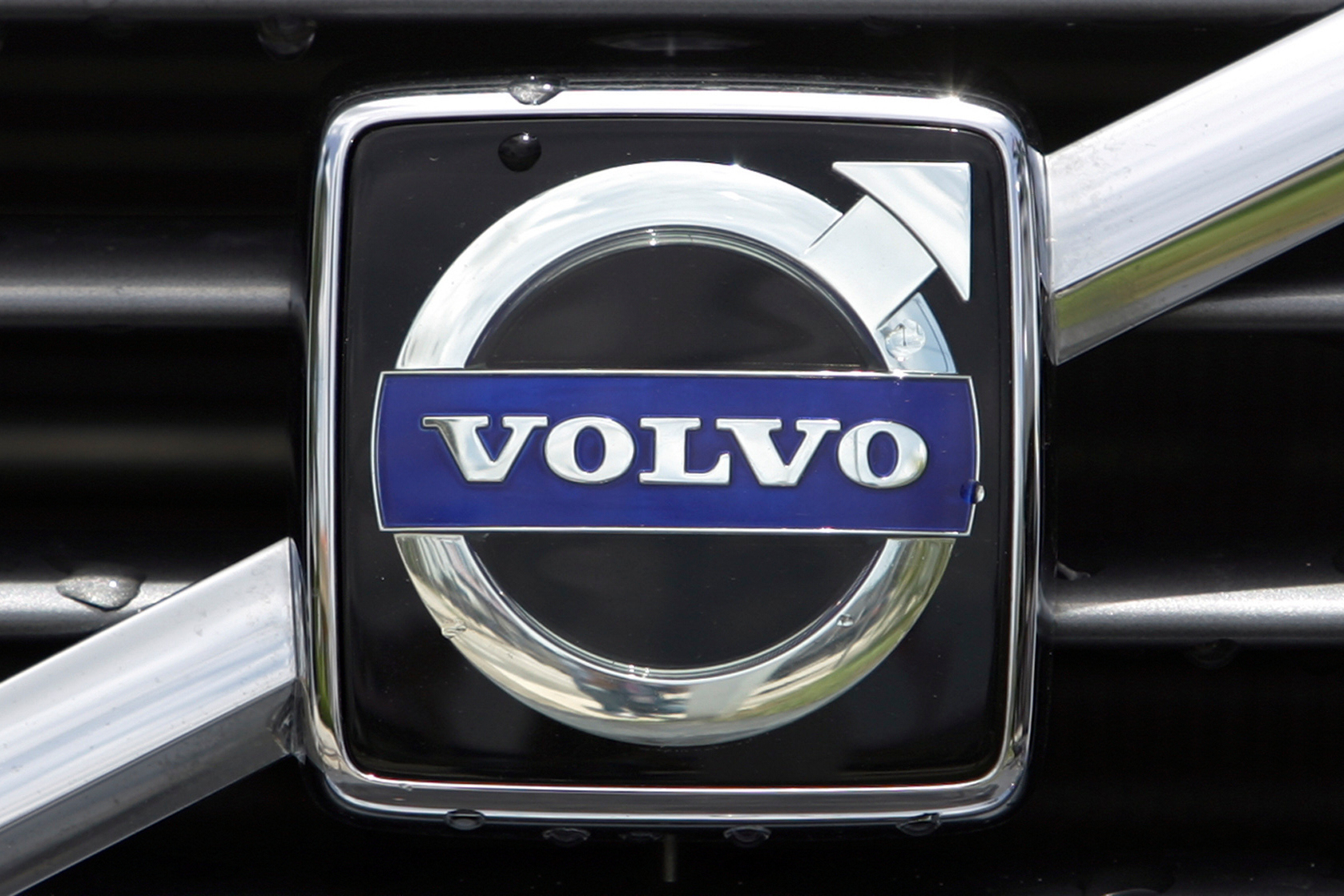 FILE - The Volvo logo is displayed on the front grille in Miami, July 19, 2009. (AP Photo/Alan Diaz)
