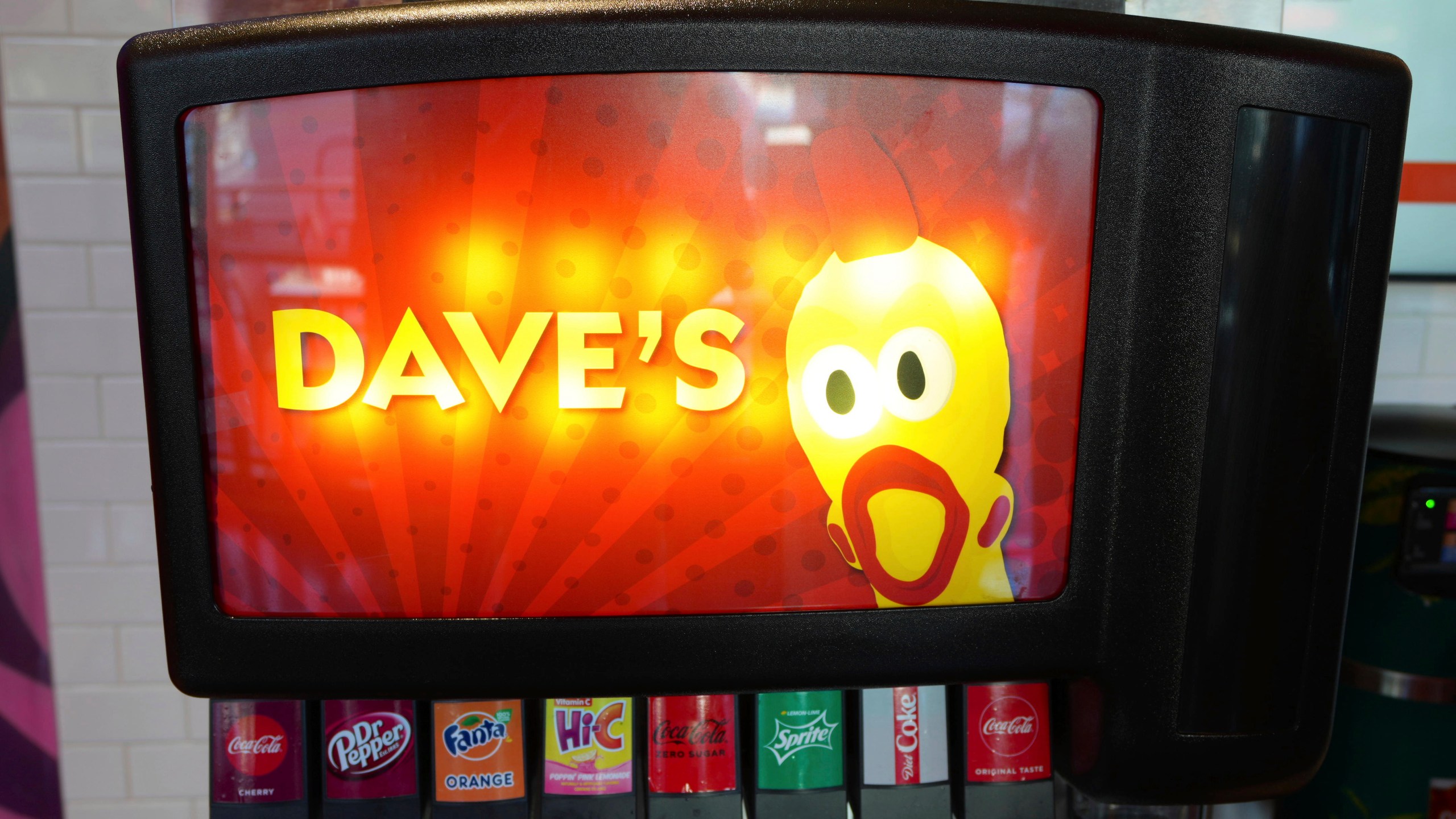 The Dave's Hot Chicken restaurant is seen in the Little Tokyo district of Los Angeles Monday, June 2, 2025. (AP Photo/Damian Dovarganes)