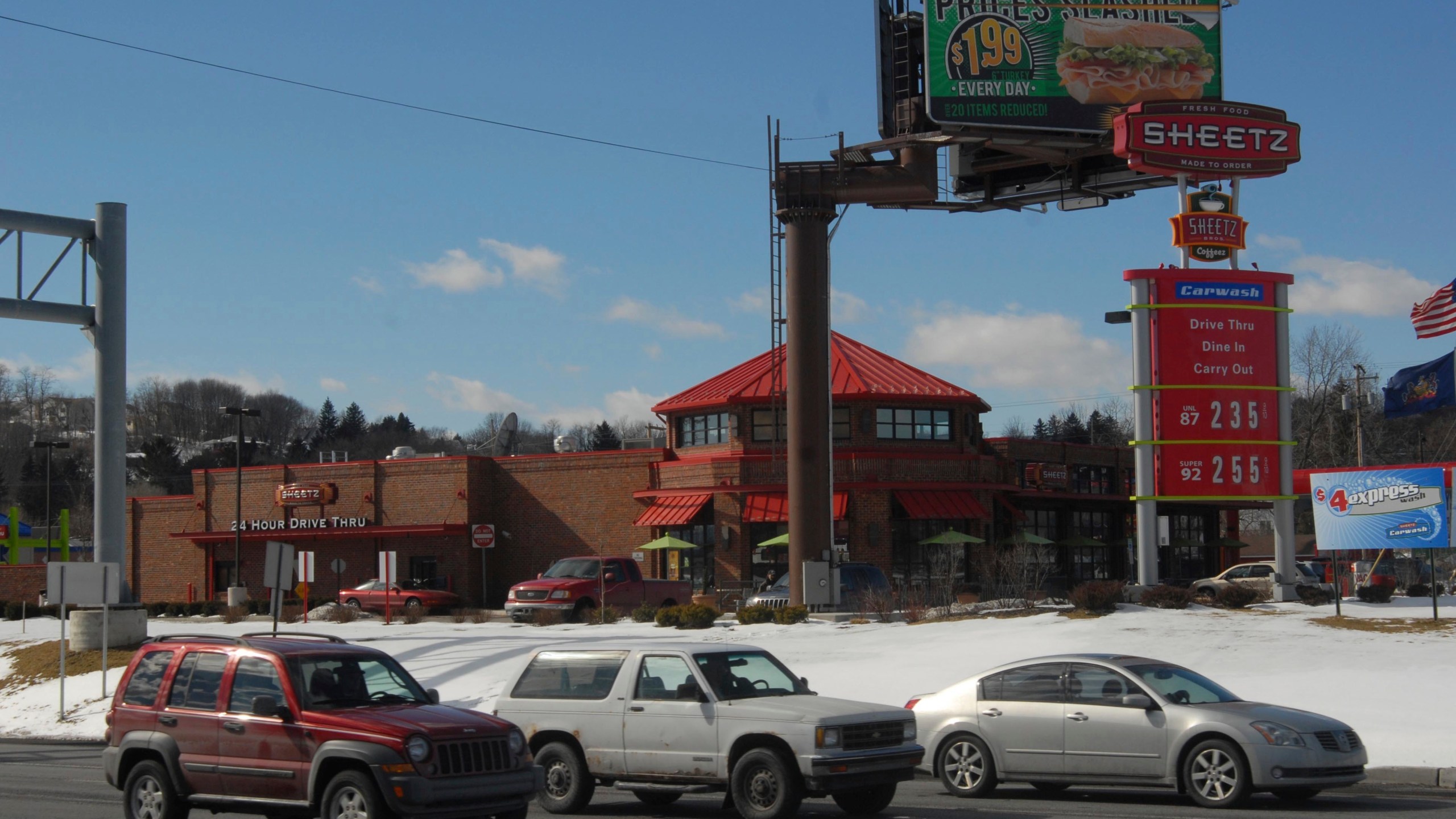 FILE - The exterior of a Sheetz store in Altoona, Pa., is shown Friday, Feb. 23, 2007. (J.D. Cavrich/Altoona Mirror via AP,File)