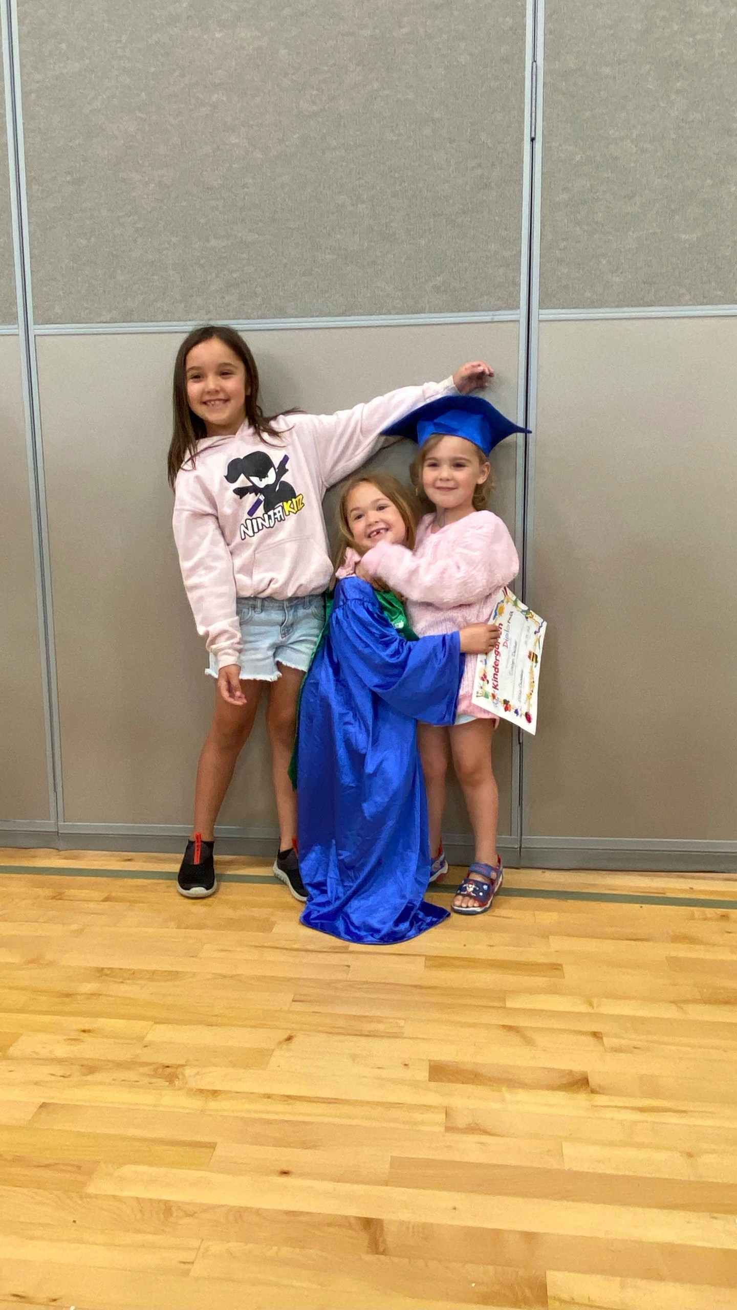 This undated photo provided by Whitney Decker shows Paityn, Olivia and Evelyn Decker. (Courtesy of Whitney Decker via AP)