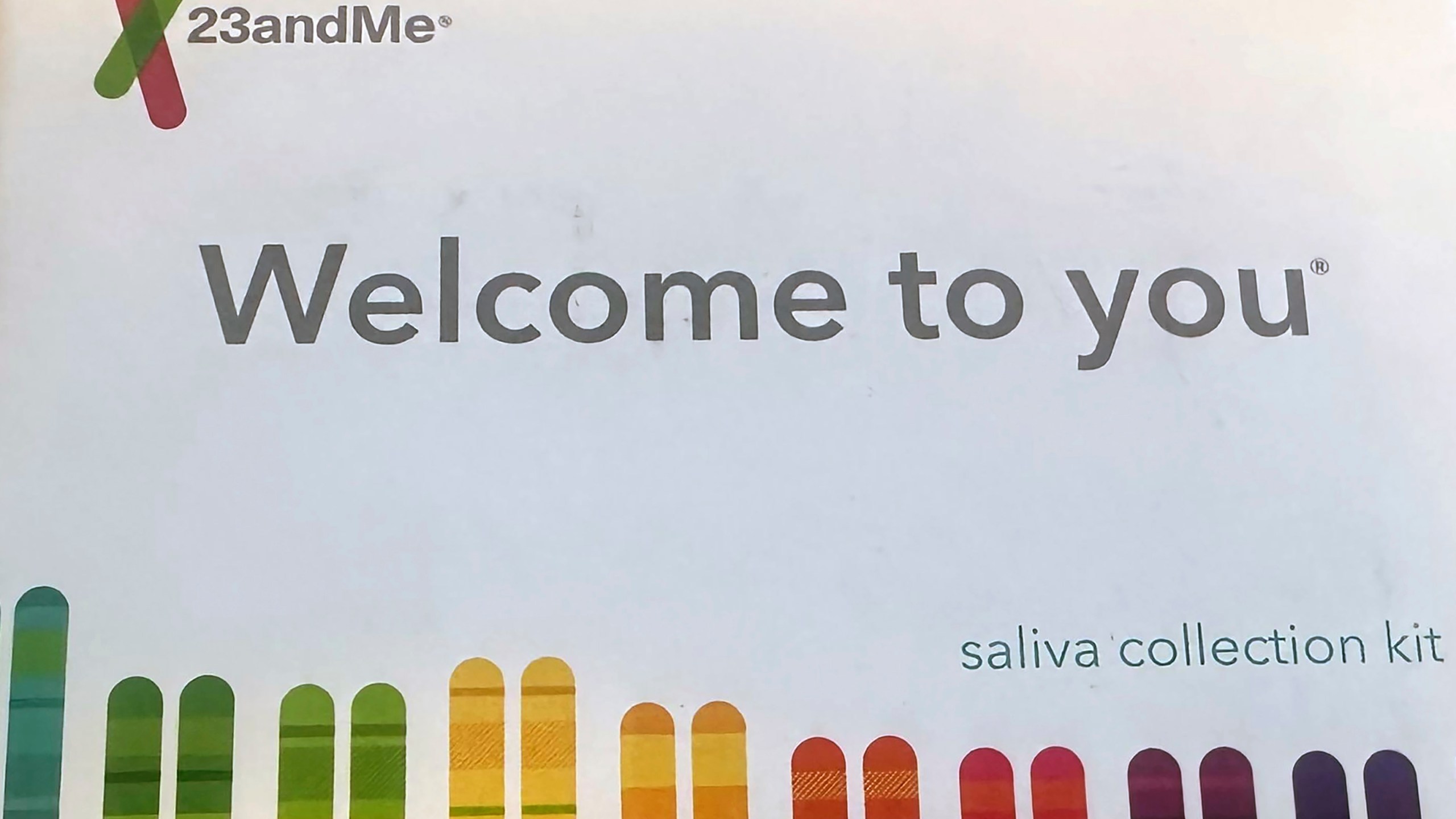 FILE - A 23andMe saliva collection kit is shown on March 25, 2025, in Oakland, Calif. (AP Photo/Barbara Ortutay, File)
