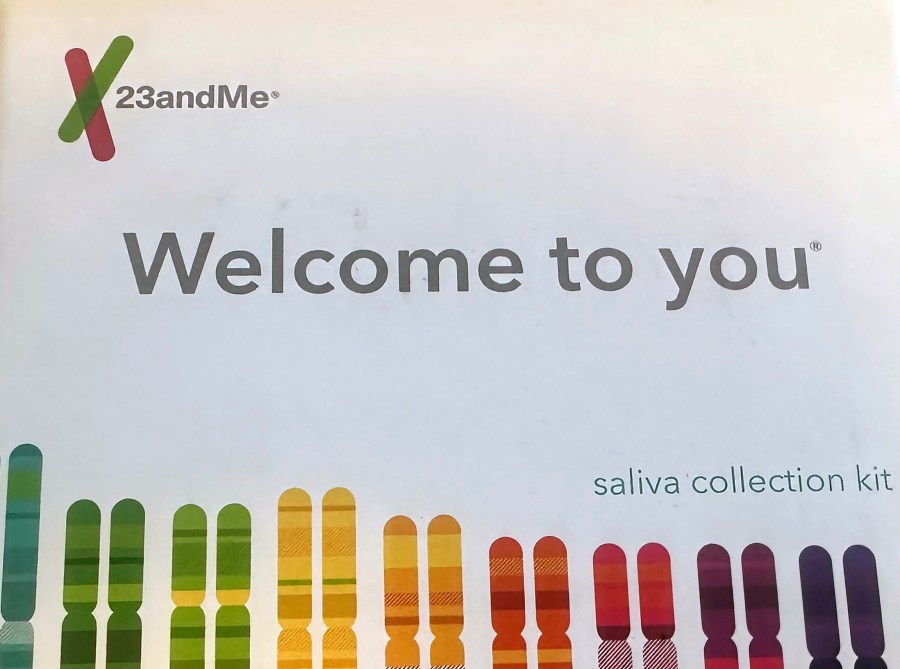 FILE - A 23andMe saliva collection kit is shown on March 25, 2025, in Oakland, Calif. (AP Photo/Barbara Ortutay, File)