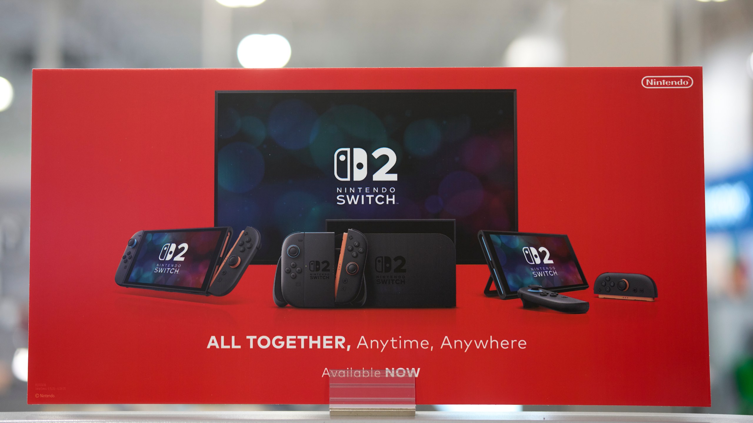 Nintendo Switch 2 display is seen at a Best Buy, Thursday, June 5, 2025, in Nashville, Tenn. (AP Photo/George Walker IV)