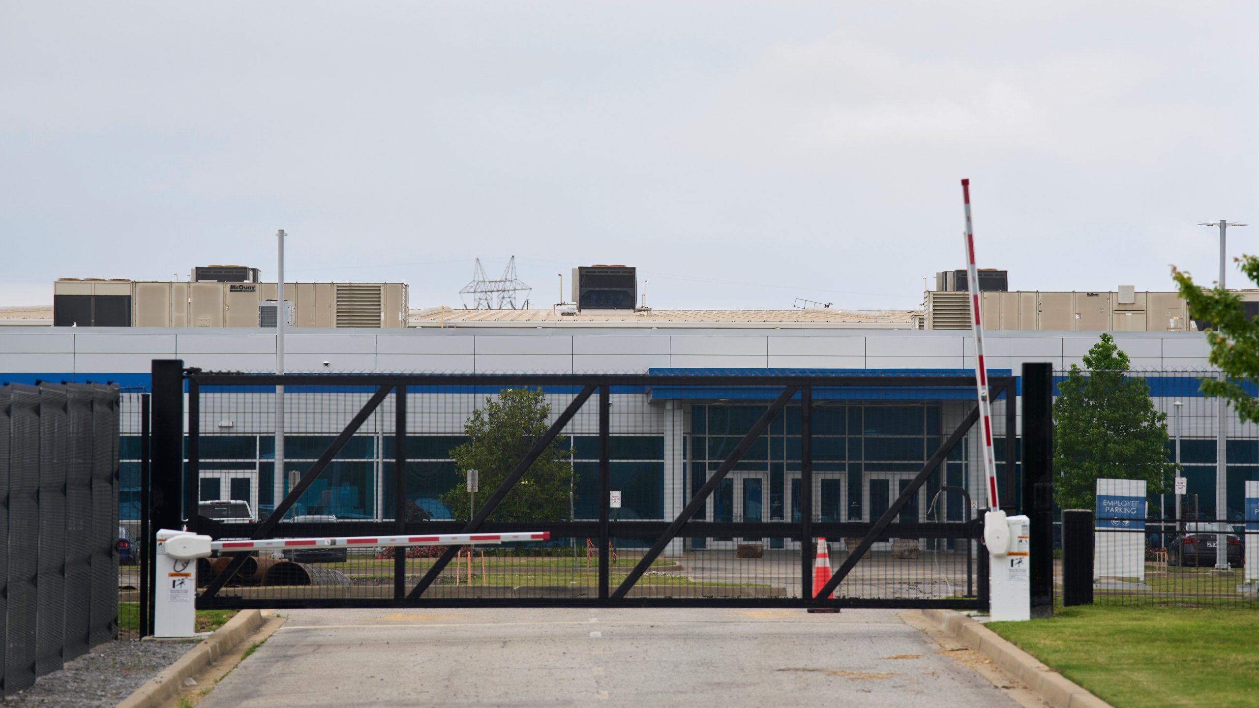 FILE = The xAI data center is seen, May 7, 2025, in Memphis, Tenn. (AP Photo/George Walker IV, file)