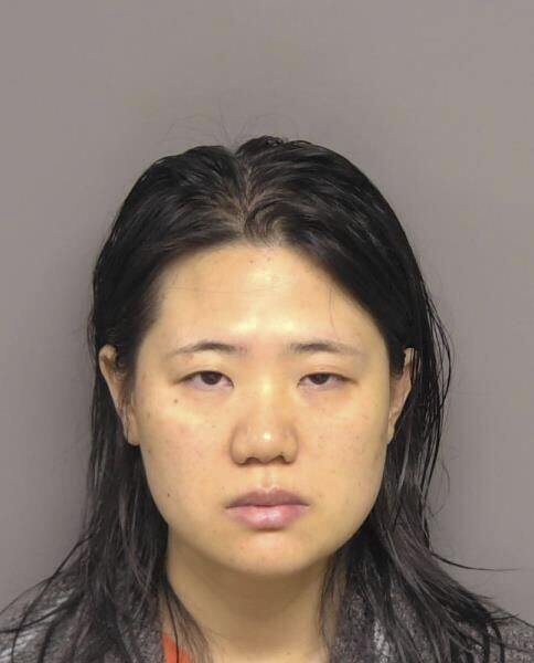 This photo provided by the Sanilac County, Mich., Sheriff's Office on Friday, June 13, 2025, shows Chinese scientist Yunqing Jian. (Sanilac County Sheriff's Office via AP)