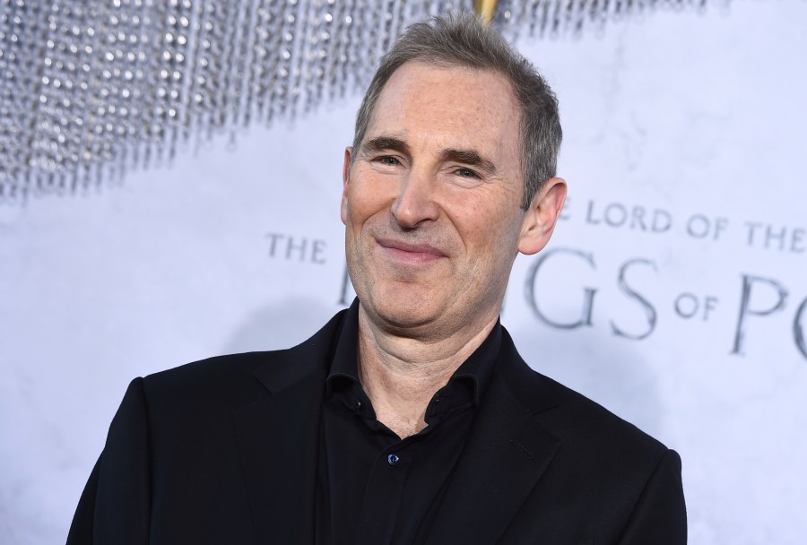 FILE - Andy Jassy, Amazon president and CEO, attends the premiere of "The Lord of the Rings: The Rings of Power" at The Culver Studios on Monday, Aug. 15, 2022, in Culver City, Calif parts of its business, shuttering stores and slashing 29,000 jobs in an effort to reduce costs. (Photo by Jordan Strauss/Invision/AP, File)