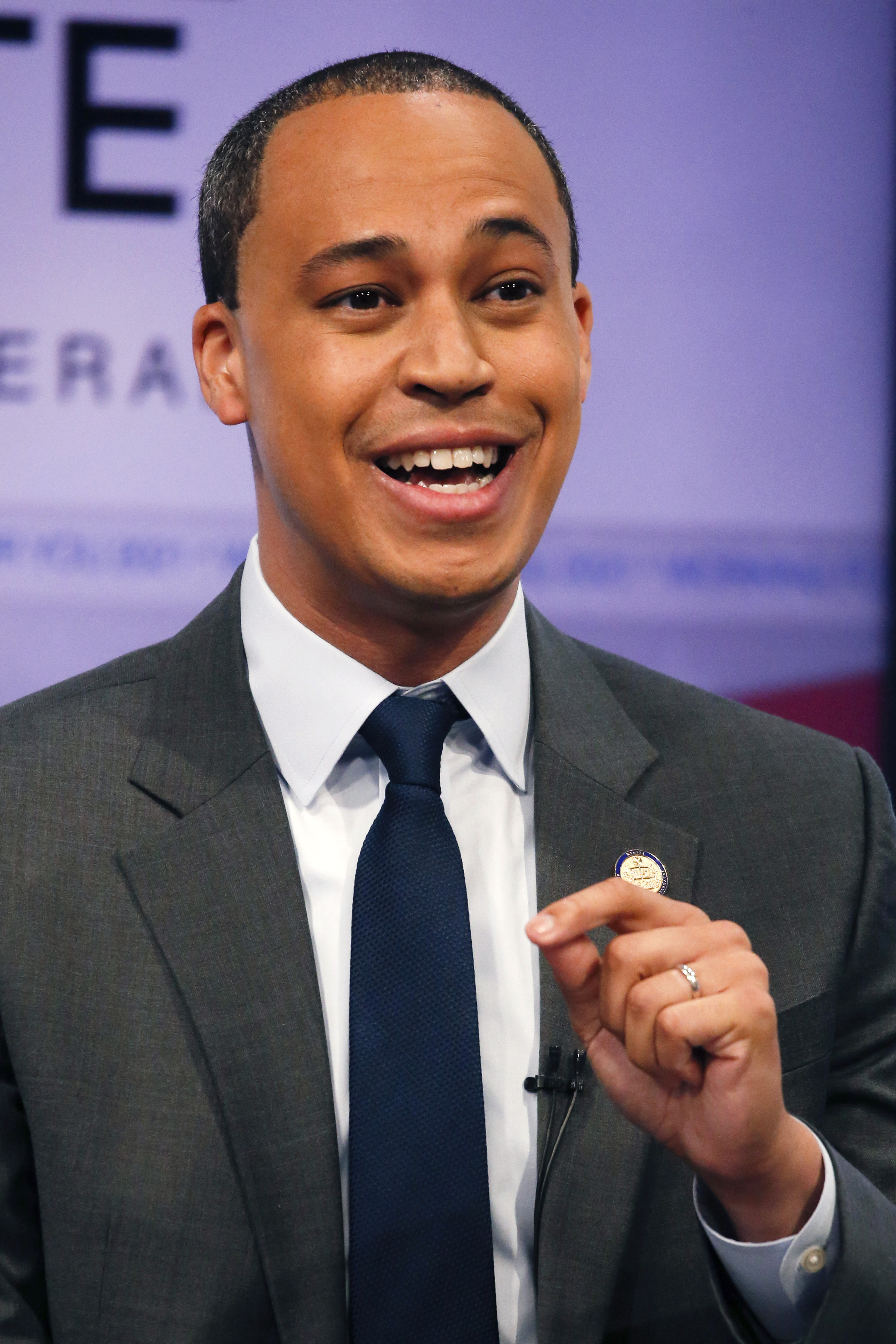 FILE - Del. Jay Jones, D-Norfolk, gives remarks during the Virginia Democratic Attorney General debate, Saturday, May 15, 2021 in Richmond, Va. (Shaban Athuman/Richmond Times-Dispatch via AP, File)