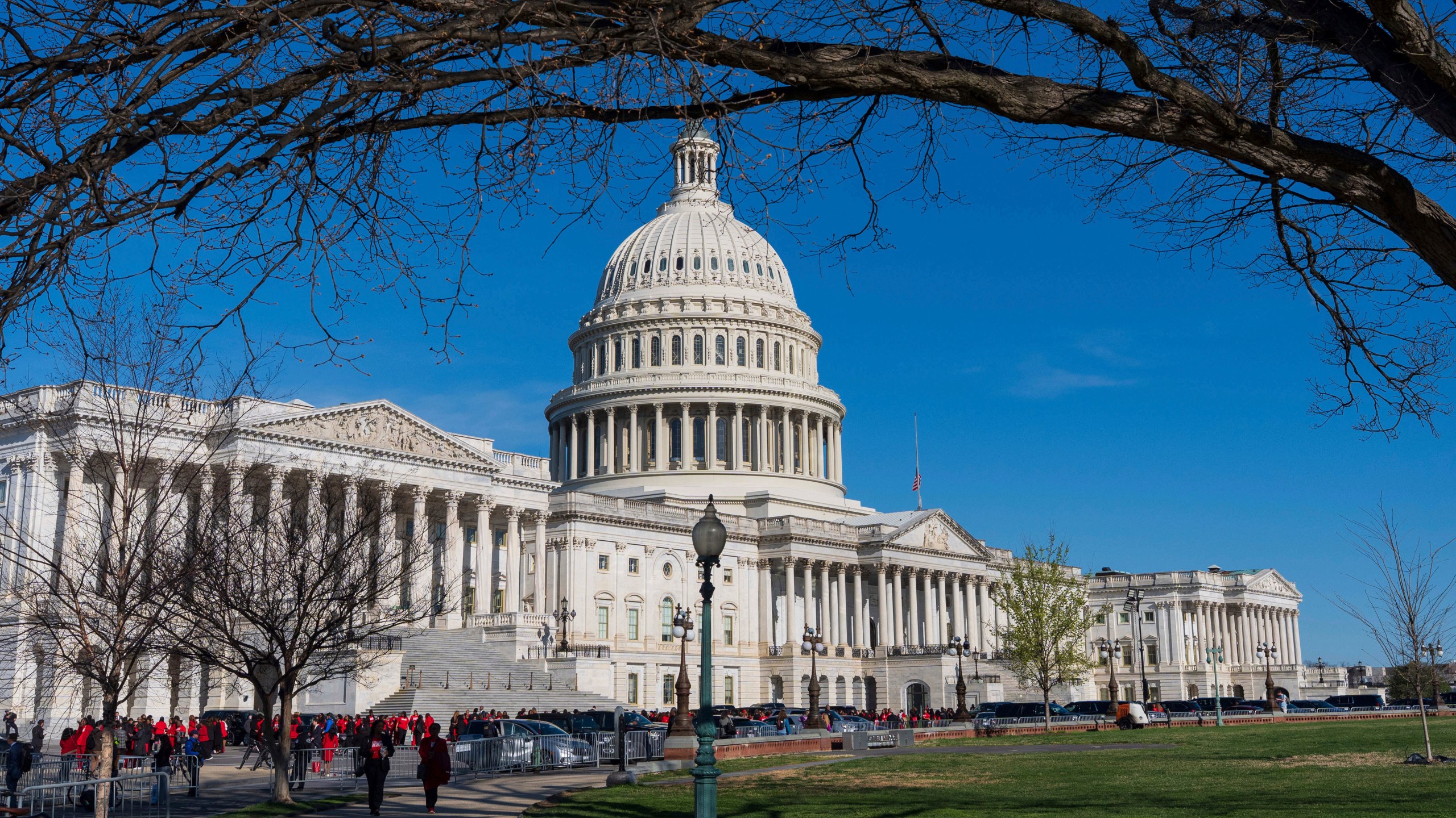 File - The Capitol is seen in Washington, March 25, 2025. (AP Photo/J. Scott Applewhite, File)