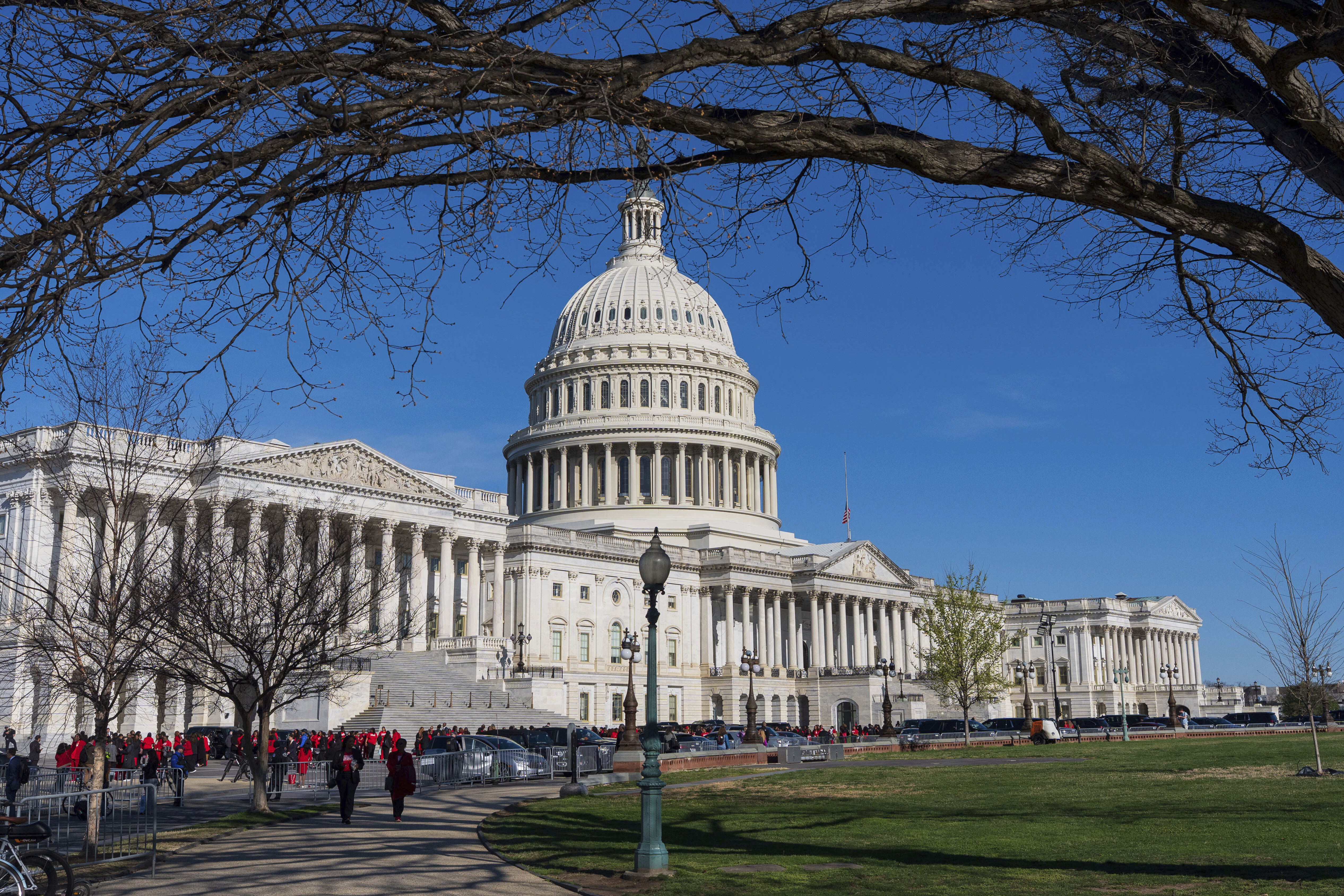 File - The Capitol is seen in Washington, March 25, 2025. (AP Photo/J. Scott Applewhite, File)