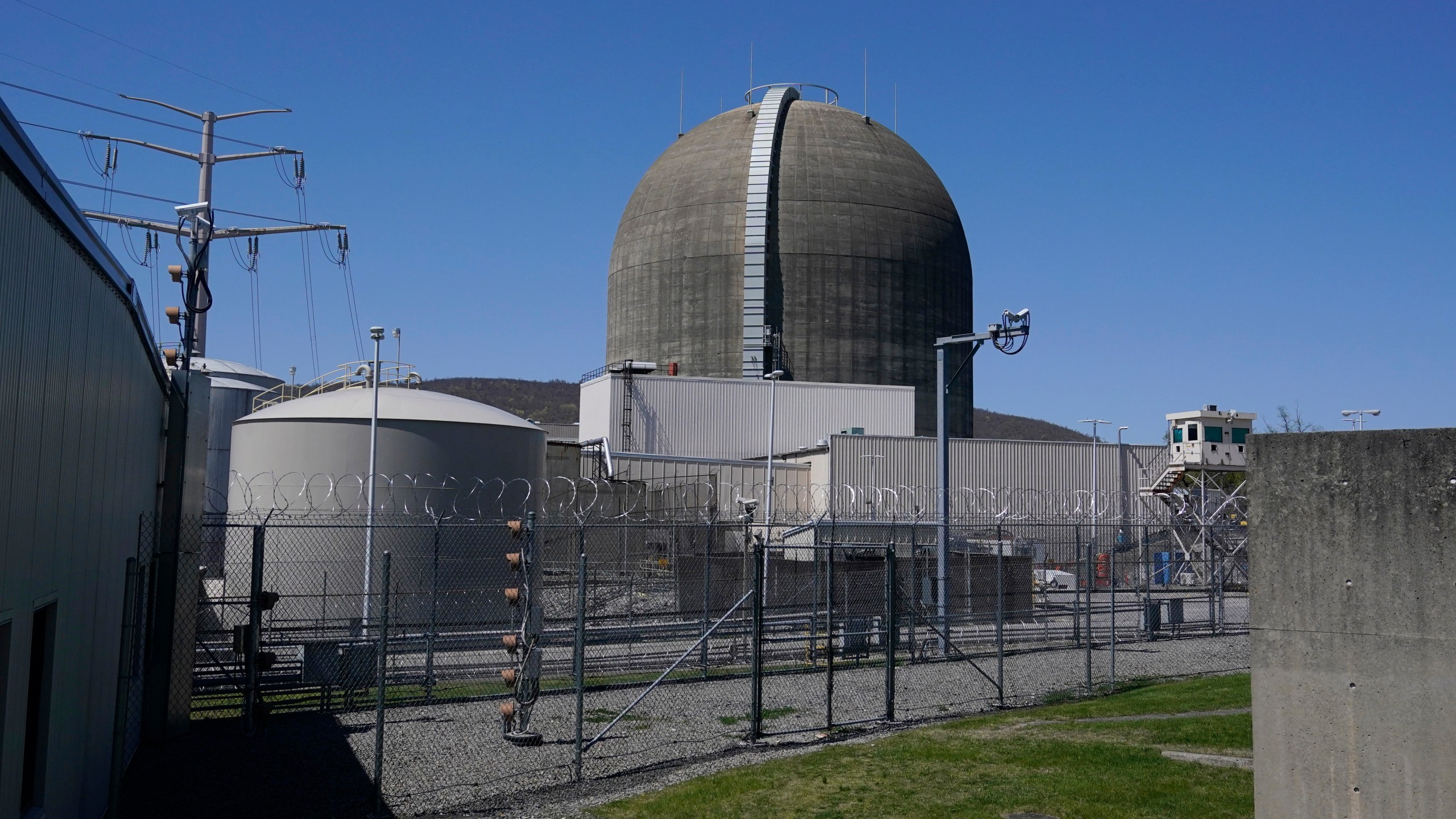 FILE - The Unit 2 reactor at Indian Point Energy Center in Buchanan, N.Y., is seen, April 26, 2021, almost one year after it was shut down. (AP Photo/Seth Wenig, File)