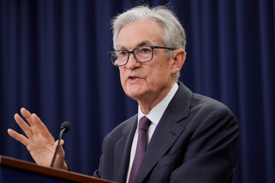 Federal Reserve Board Chairman Jerome Powell speaks during a news conference at the Federal Reserve in Washington, Wednesday, June 18, 2025. (AP Photo/Mark Schiefelbein)
