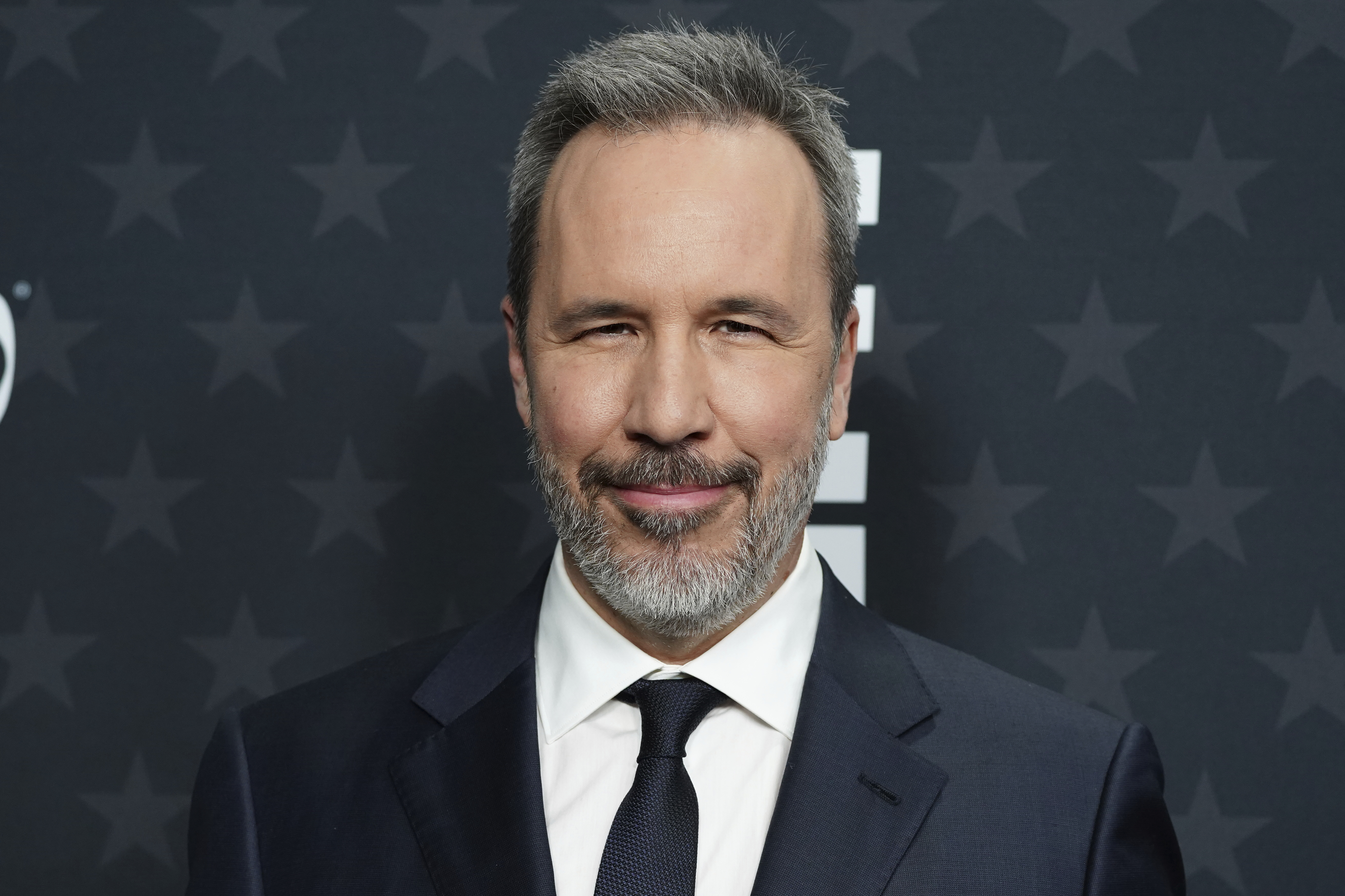 FILE - Denis Villeneuve arrives at the 30th Critics Choice Awards on Friday, Feb. 7, 2025, at the Barker Hangar in Santa Monica, Calif. (Photo by Jordan Strauss/Invision/AP, File)