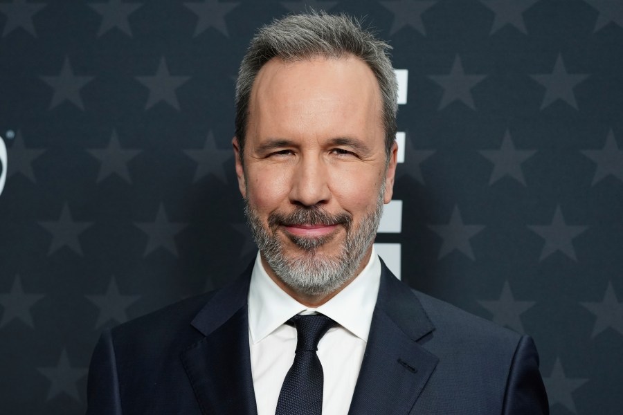 FILE - Denis Villeneuve arrives at the 30th Critics Choice Awards on Friday, Feb. 7, 2025, at the Barker Hangar in Santa Monica, Calif. (Photo by Jordan Strauss/Invision/AP, File)