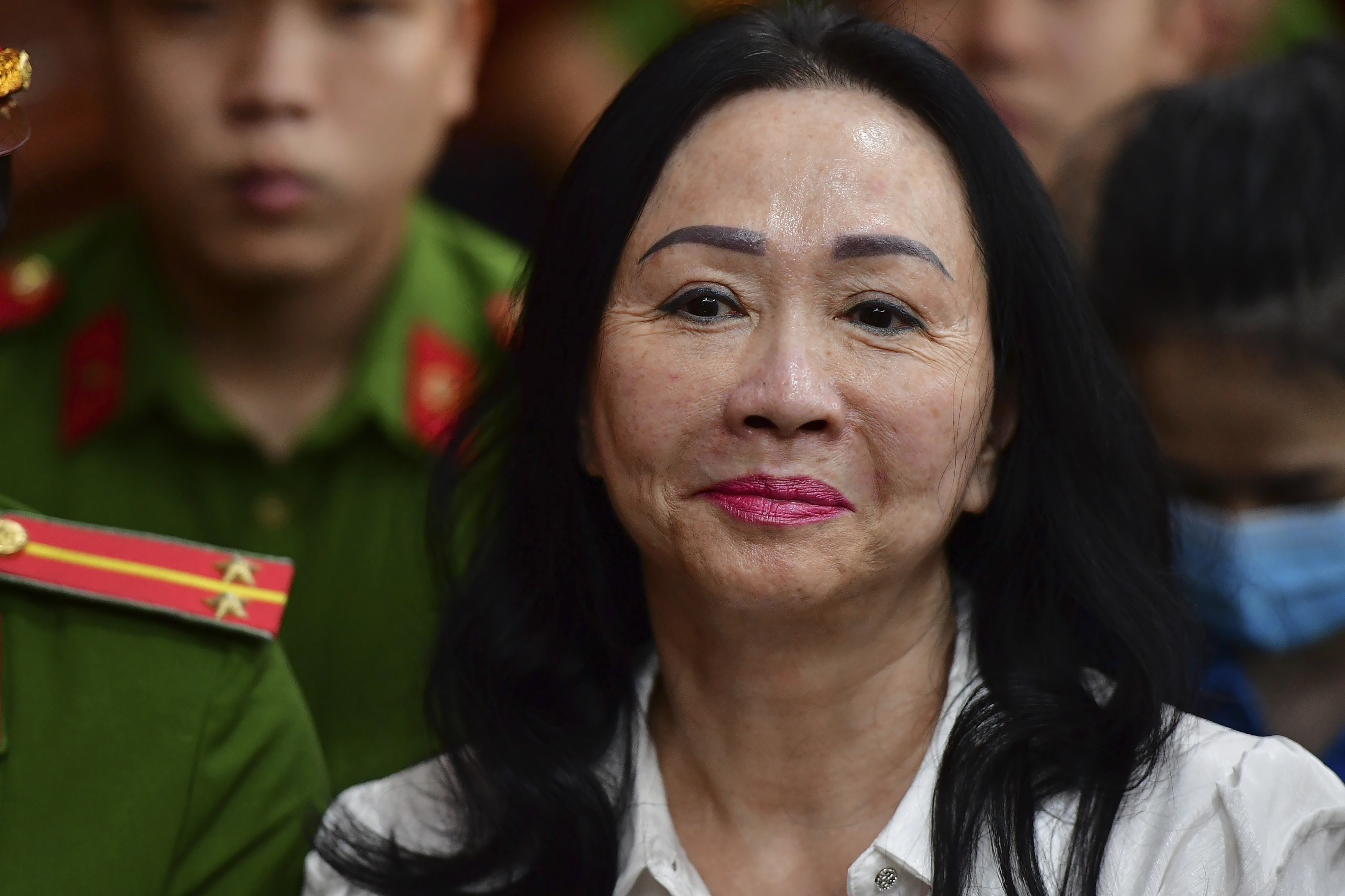 FILE -Business woman Truong My Lan attends a trial in Ho Chi Minh City, Vietnam on April 11, 2024. (Thanh Tung/VnExpress via AP, File)