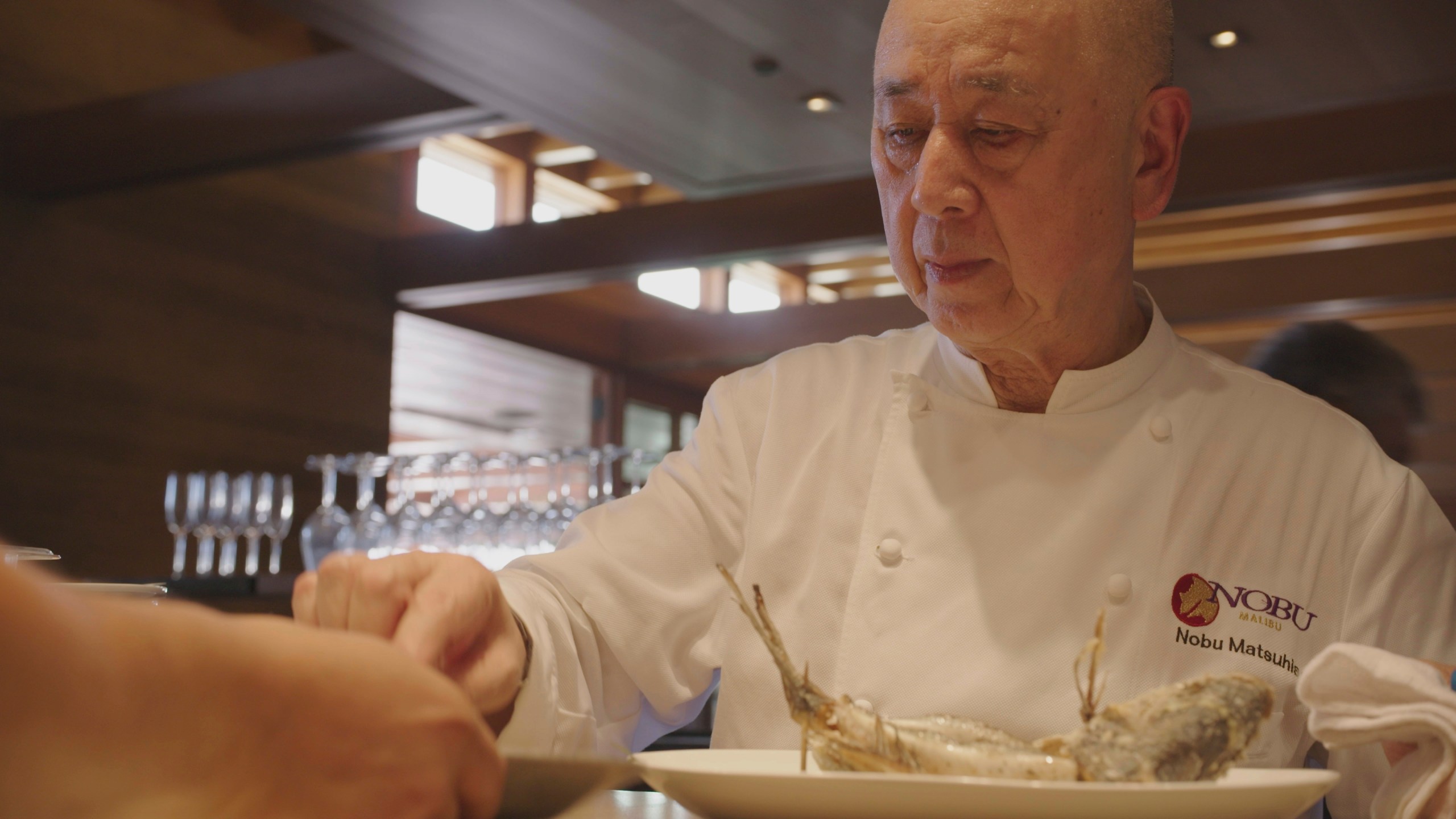 This image released by Vertical Entertainment shows chef Nobuyuki Matsuhisa in a scene from the documentary "Nobu." (Vertical Entertainment via AP)