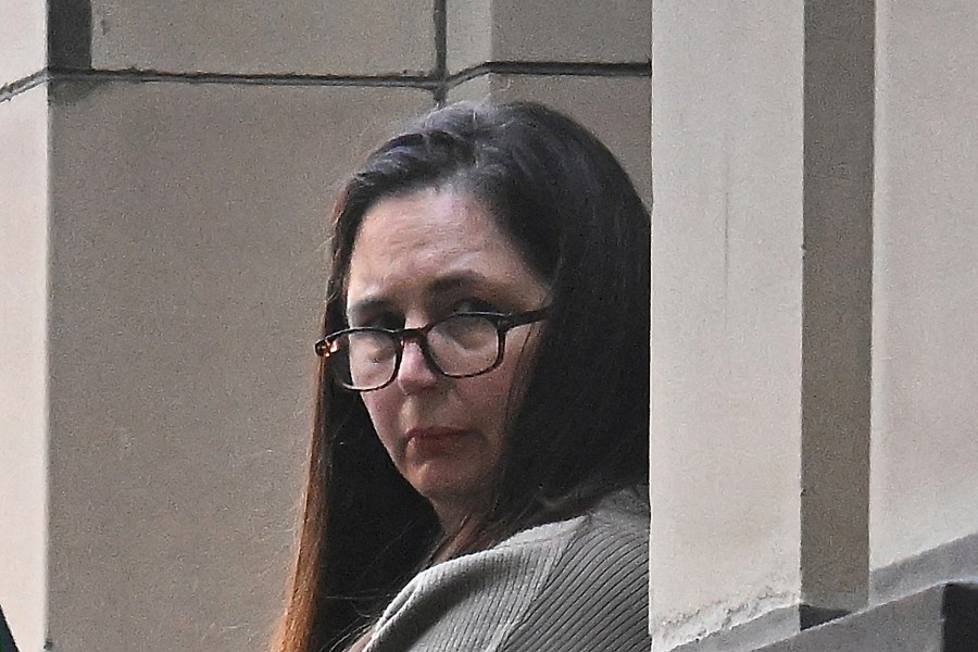 Erin Patterson is photographed in Melbourne, Australia, on April 15, 2025. (James Ross/AAP Image via AP)