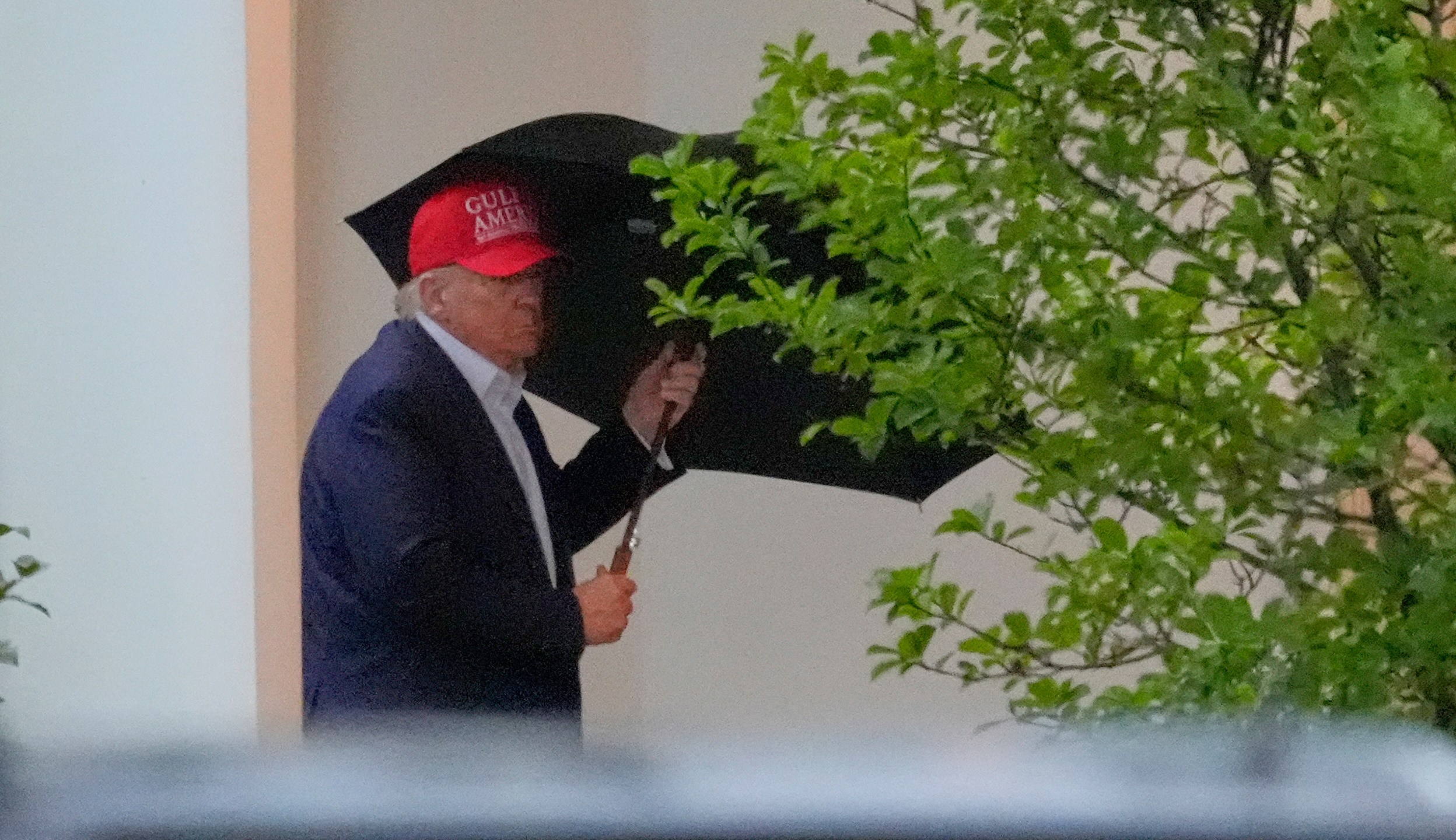 President Donald Trump walks to the Oval Office at the White House in Washington, Tuesday, July 1, 2025, after visiting a migrant detention center in Ochopee, Fla. (AP Photo/Alex Brandon)