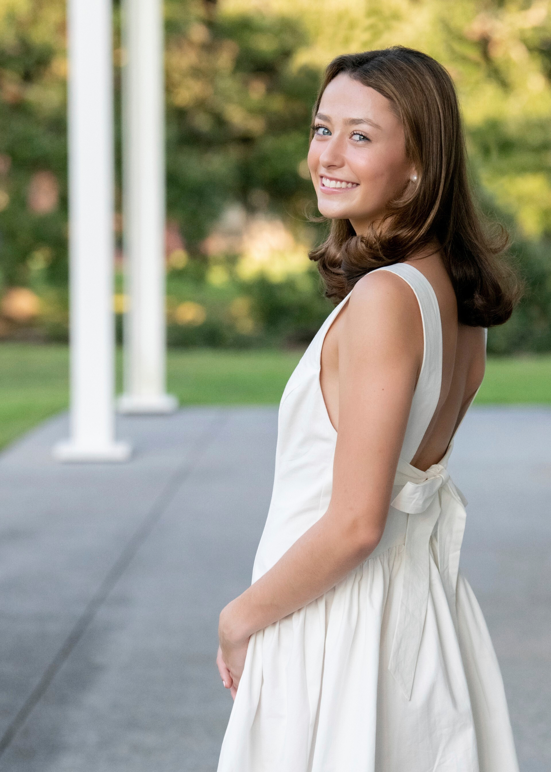 This photo provided by Debra Alexander Photography, shows Chloe Childress, 19, who was a counselor at Camp Mystic and among more than 100 people killed in devastating floods in Texas. (Debbie Psifidis/Debra Alexander Photography via AP)
