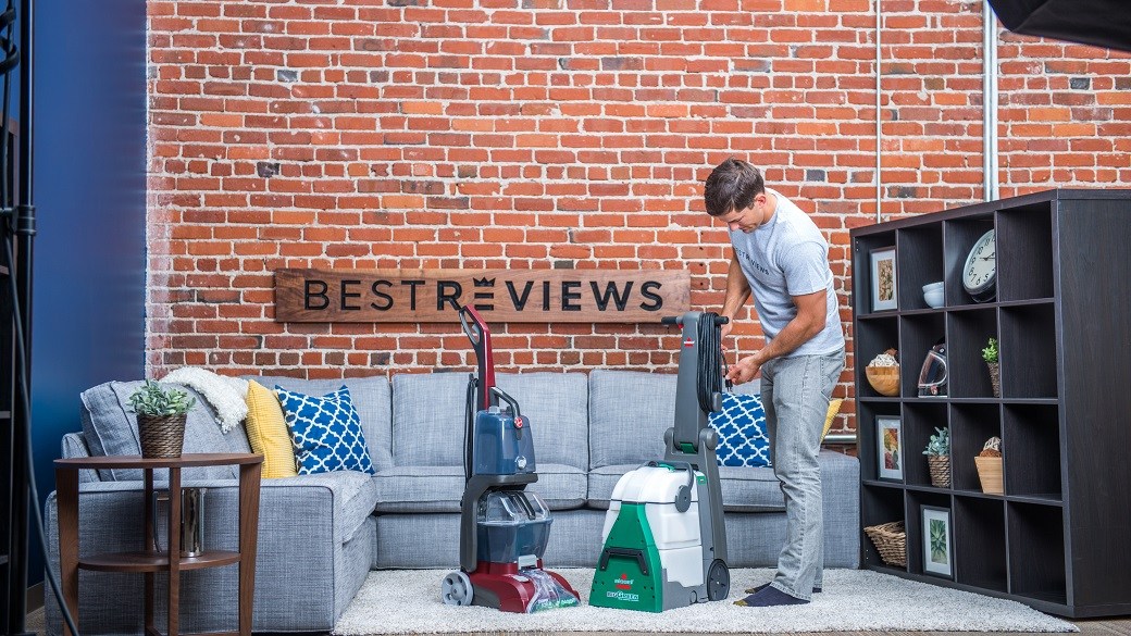 Alvina Wang/BestReviews / Hoover vs. Bissell carpet cleaner