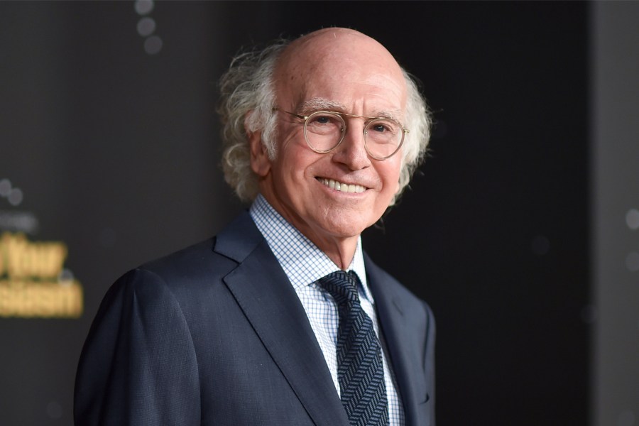 FILE - Larry David appears at the premiere of "Curb Your Enthusiasm" in Los Angeles on Oct. 19, 2021. (Photo by Richard Shotwell/Invision/AP, File)