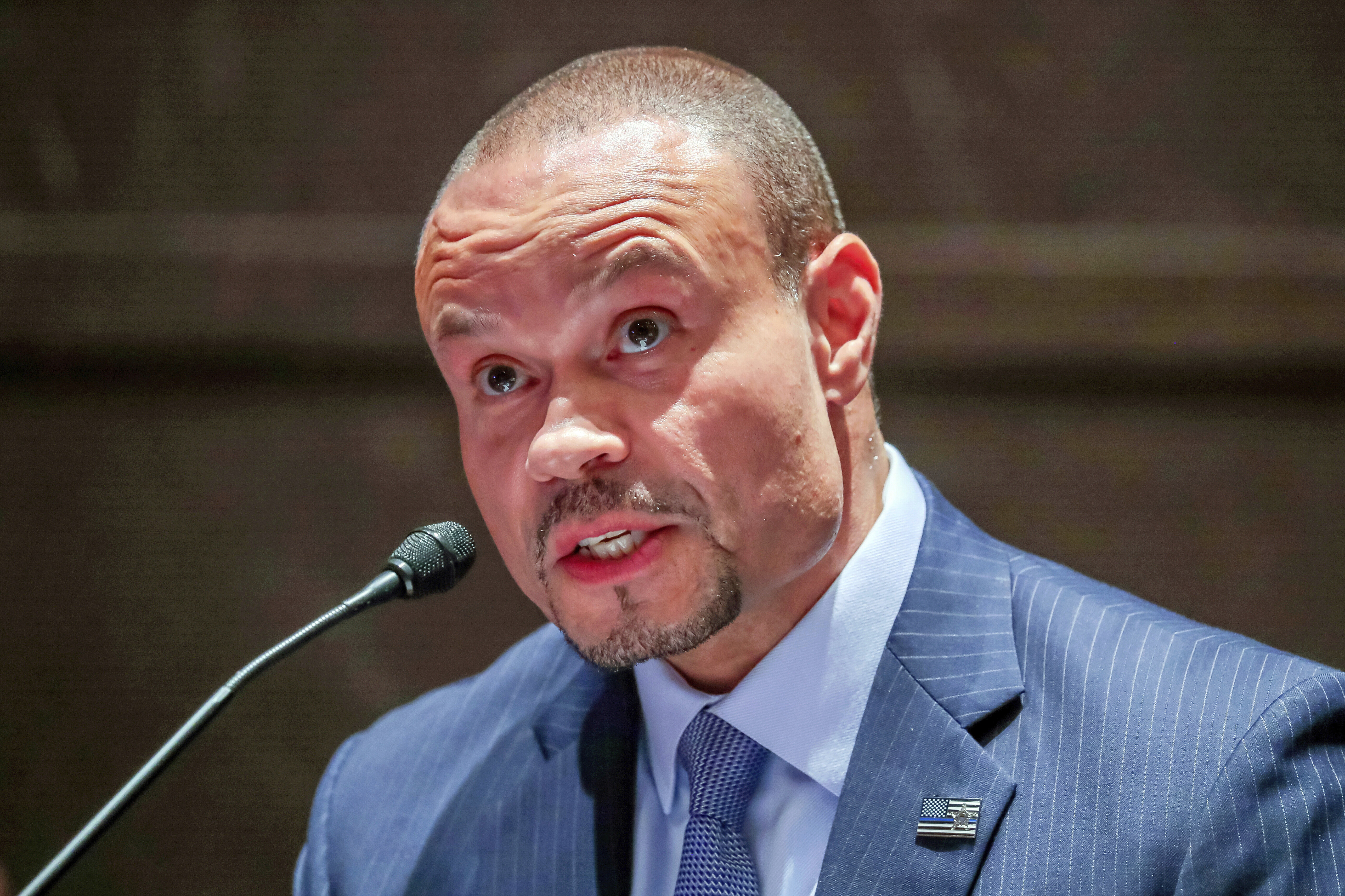 FILE - Daniel Bongino speaks during a House Judiciary Committee hearing on Capitol Hill, June 10, 2020, in Washington. (Michael Reynolds/Pool via AP, File)