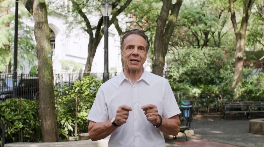 This image from video posted on the Cuomo for Mayor X account shows the former New York governor as he says he will run for mayor of New York City as an independent candidate, staying in a crowded field trying to thwart surging left-wing Democratic candidate Zohran Mamdani. (Cuomo for Mayor via AP)