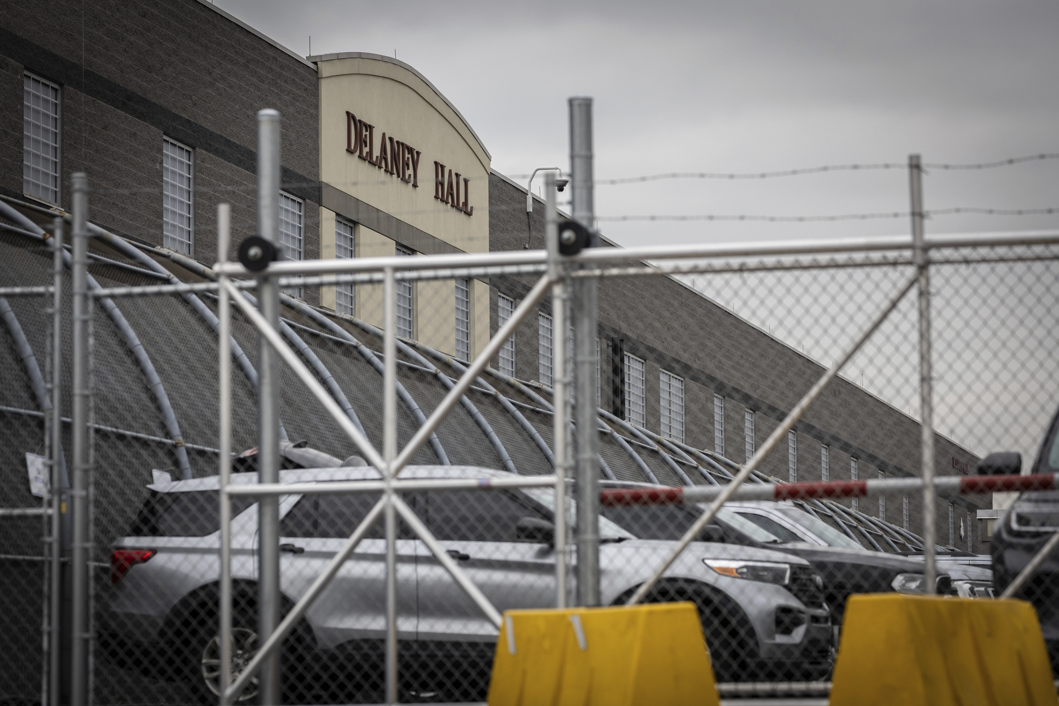 FILE - A general view of the Delaney Hall Detention Facility in Newark on Monday, June 16, 2025, in New Jersey. (AP Photo/Stefan Jeremiah, File)