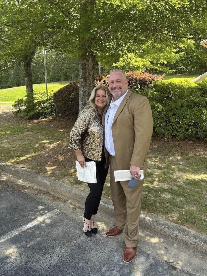 This undated photo shows Sandra Lee Reeder and her husband, Phillip Reeder, who was killed on August 4, 2024 after a police officer restrained Phillip Reeder by pressing a knee to his neck. (Mike Wukela via the AP)
