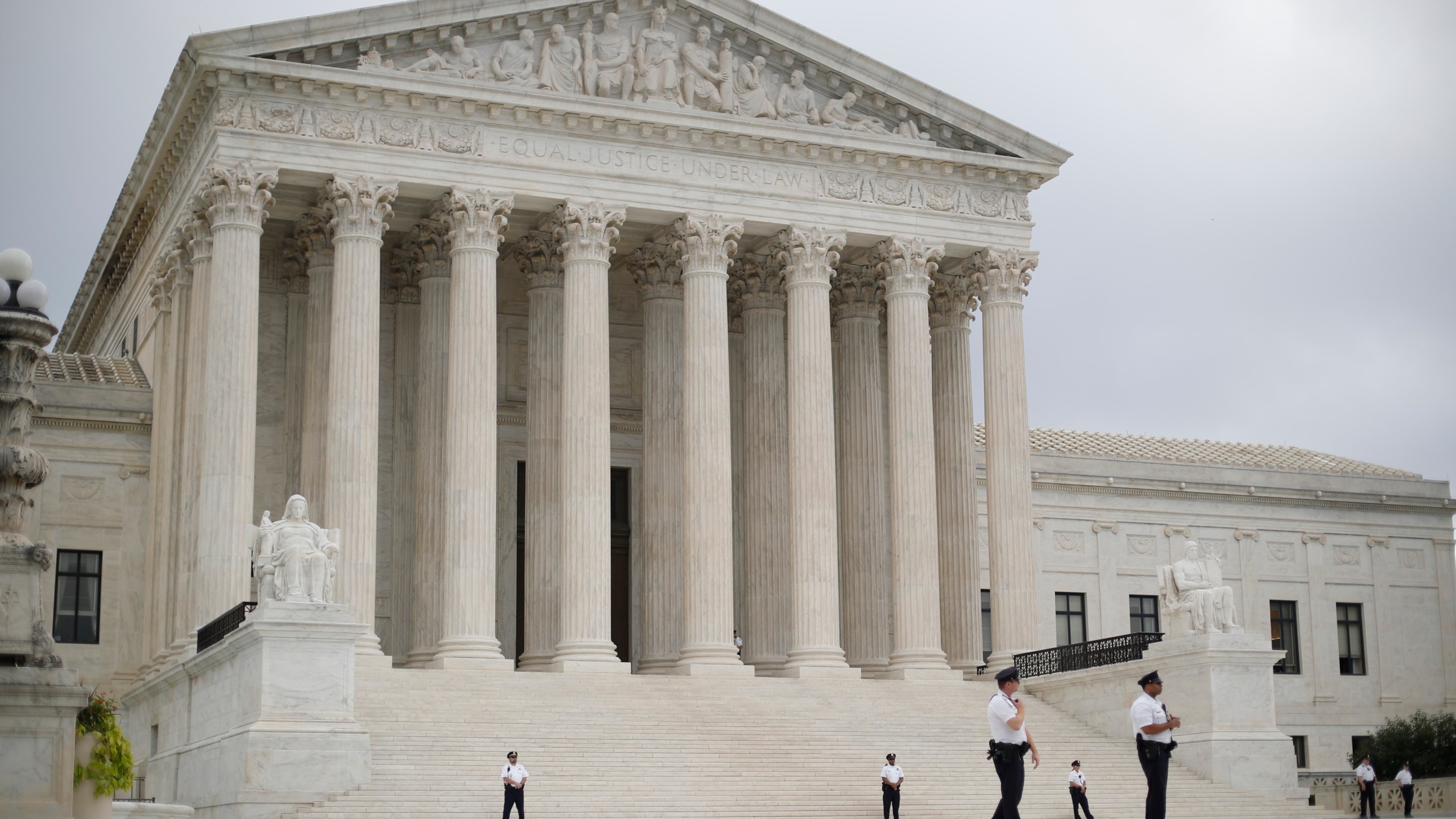 FILE - The Supreme Court in Washington, Oct. 9, 2018. (AP Photo/Pablo Martinez Monsivais)