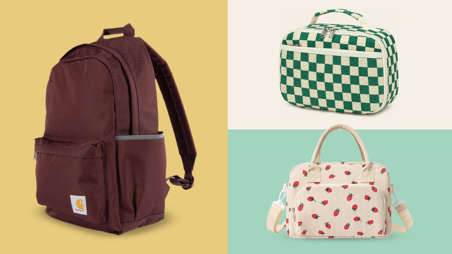 BestReviews illustration / Trending backpacks and lunch bags for back-to-school