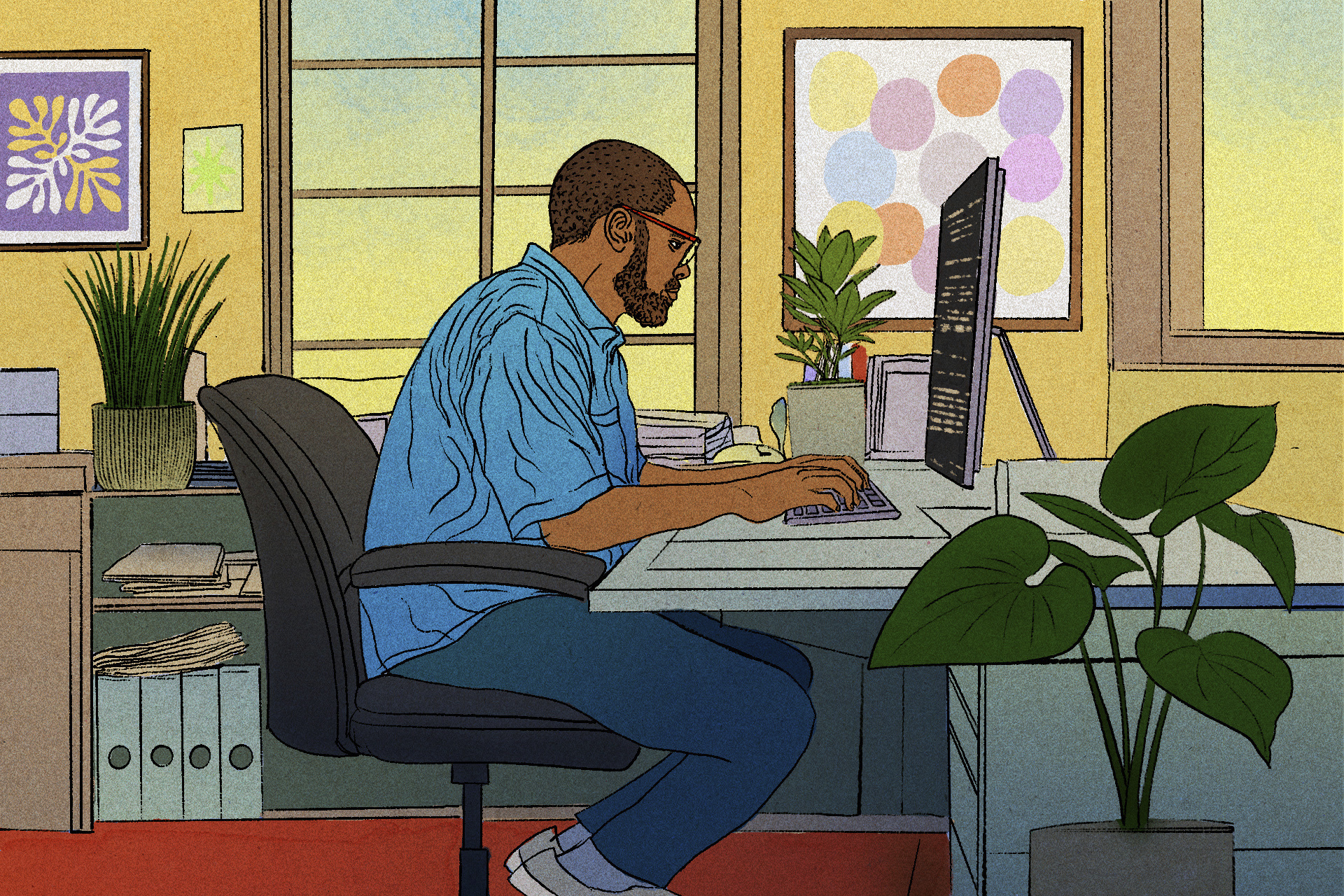 (AP Illustration / Peter Hamlin)