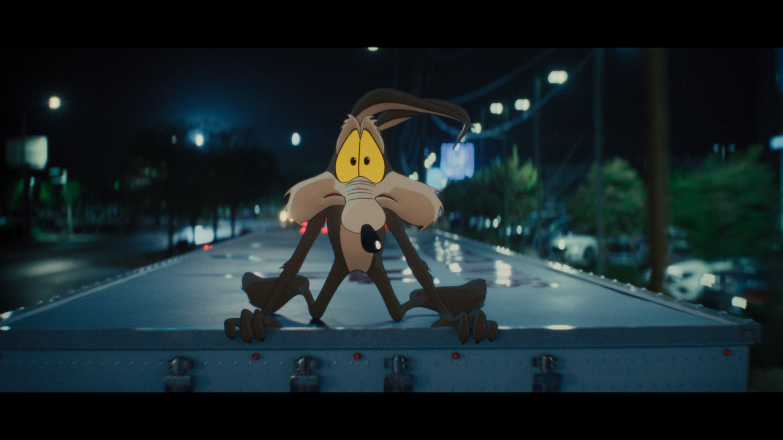This image released by Ketchup Entertainment shows a scene from the film "Coyote vs. Acme." (Ketchup Entertainment via AP)