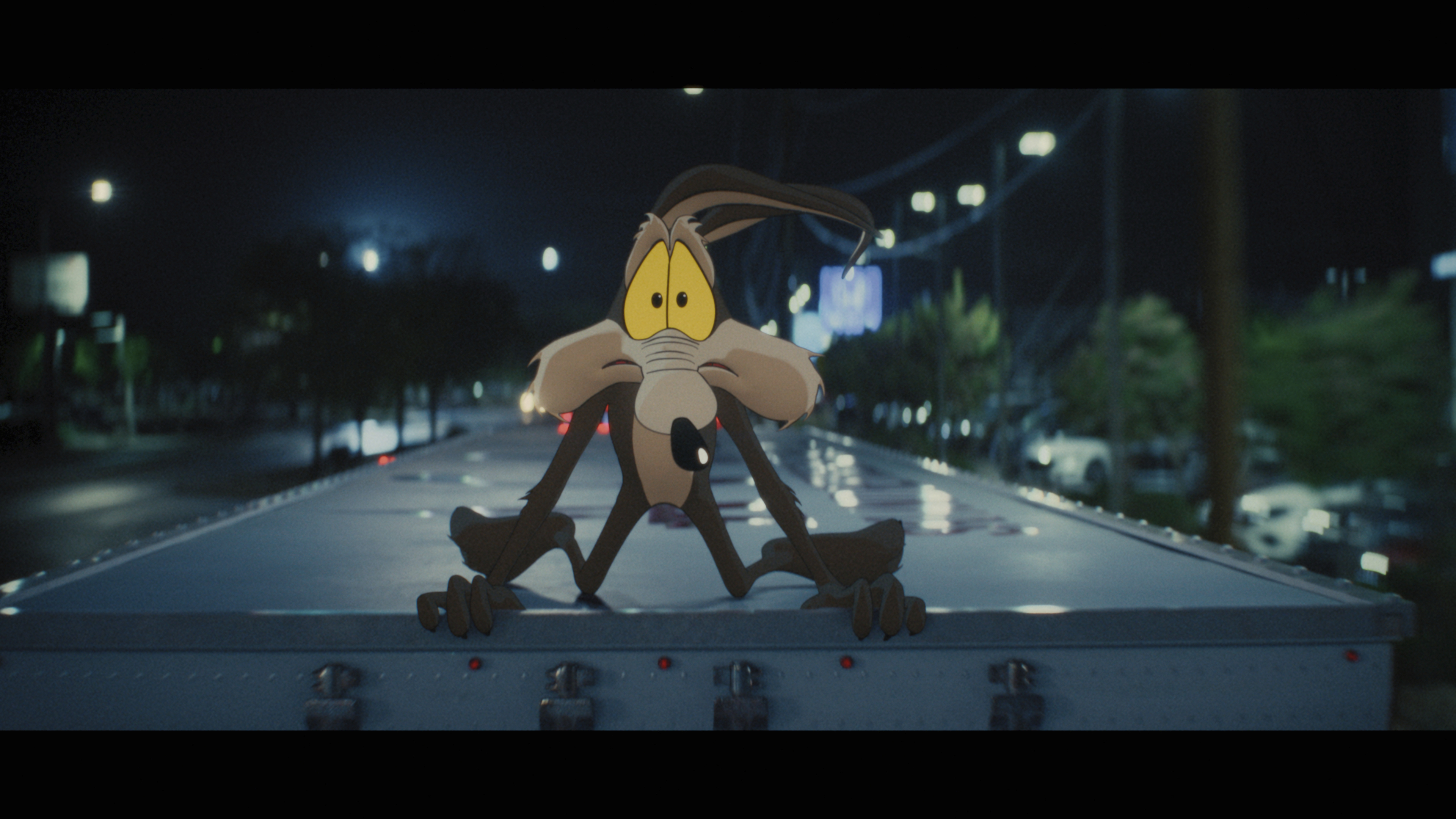 This image released by Ketchup Entertainment shows a scene from the film "Coyote vs. Acme." (Ketchup Entertainment via AP)