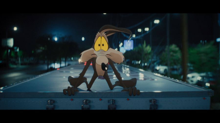 This image released by Ketchup Entertainment shows a scene from the film "Coyote vs. Acme." (Ketchup Entertainment via AP)